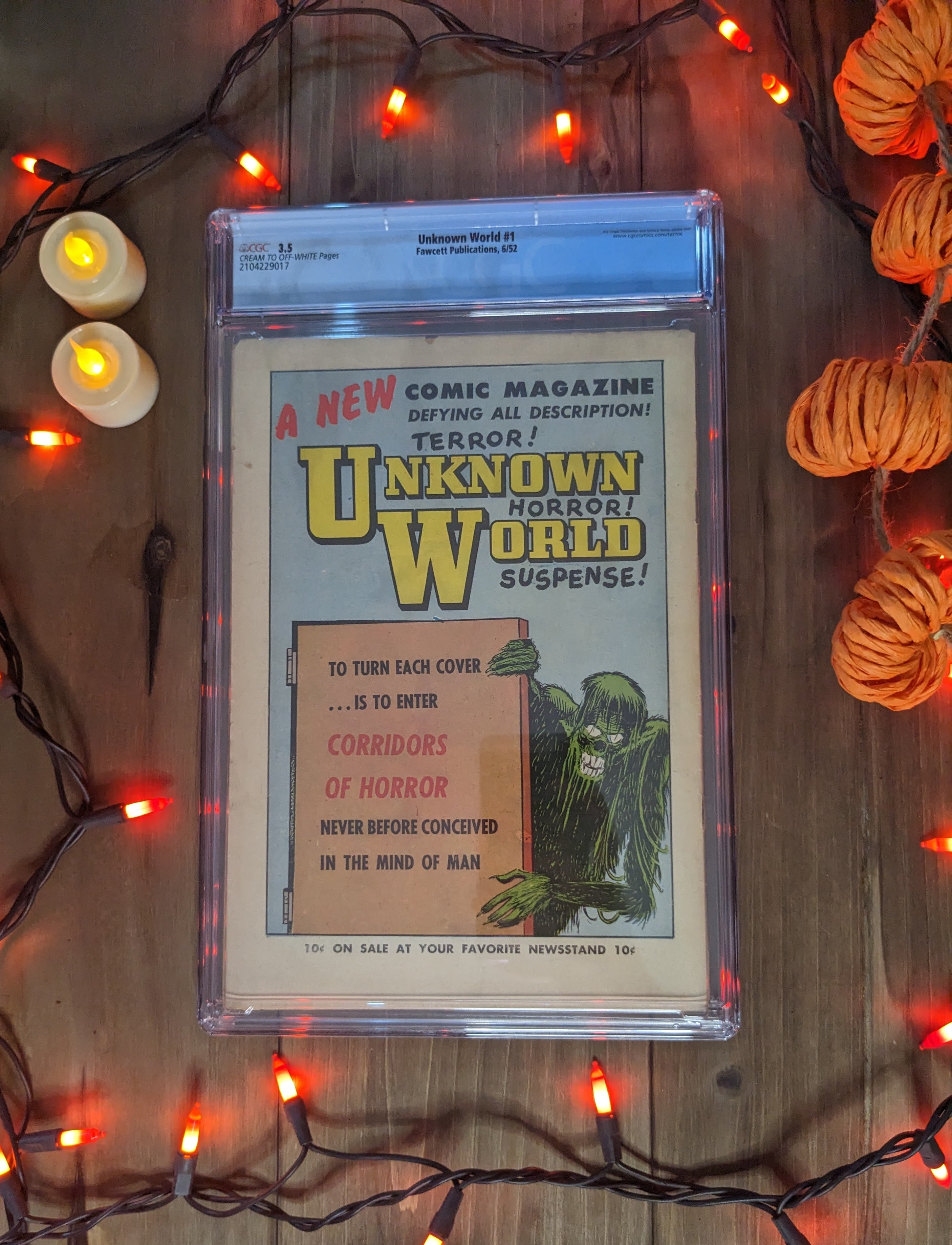 Unknown World #1 (1952) | CGC Graded 3.5