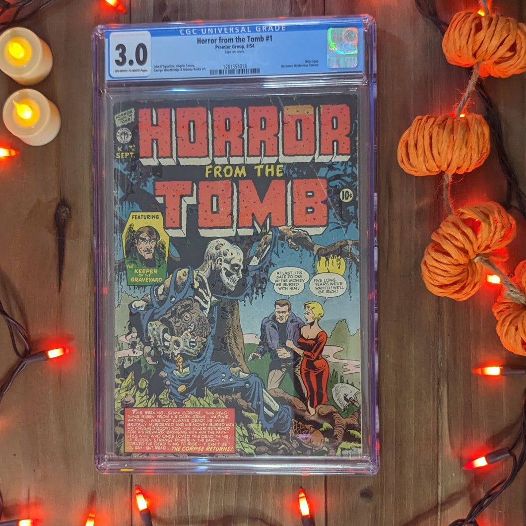 Horror from the Tomb #1 (1954) | CGC Graded 3.0