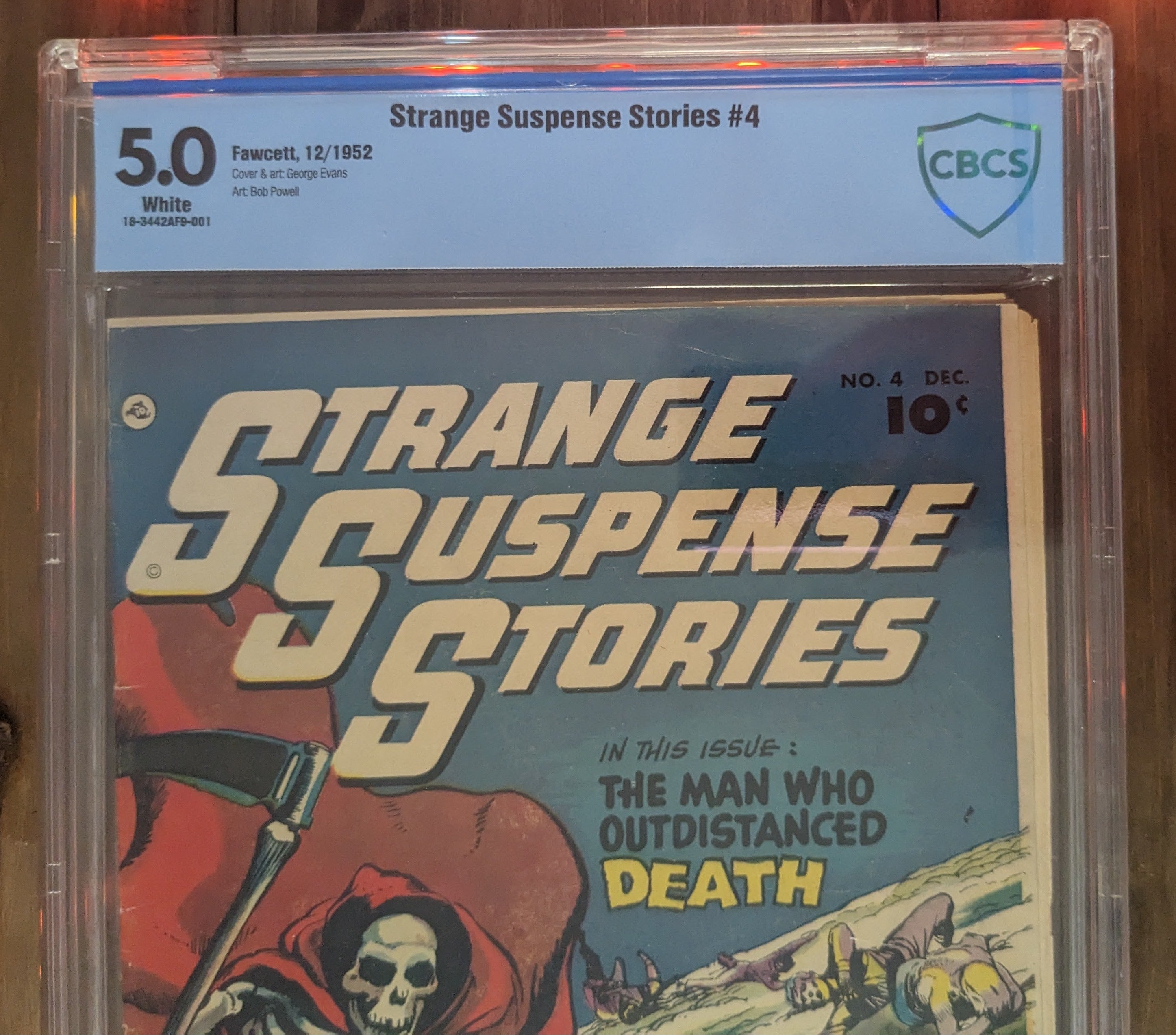 Strange Suspense Stories #4 (1952) | CBCS Graded 5.0