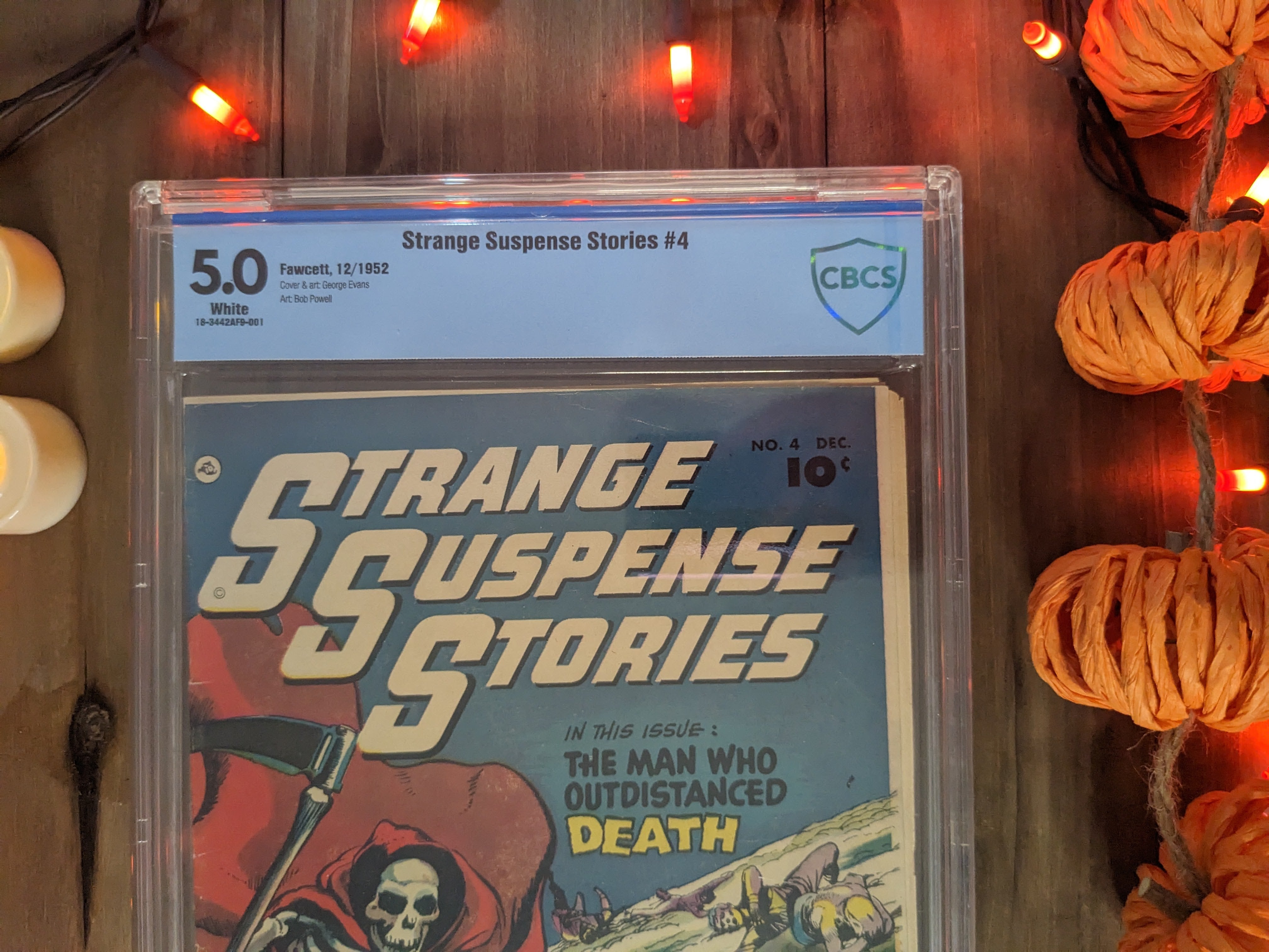 Strange Suspense Stories #4 (1952) | CBCS Graded 5.0