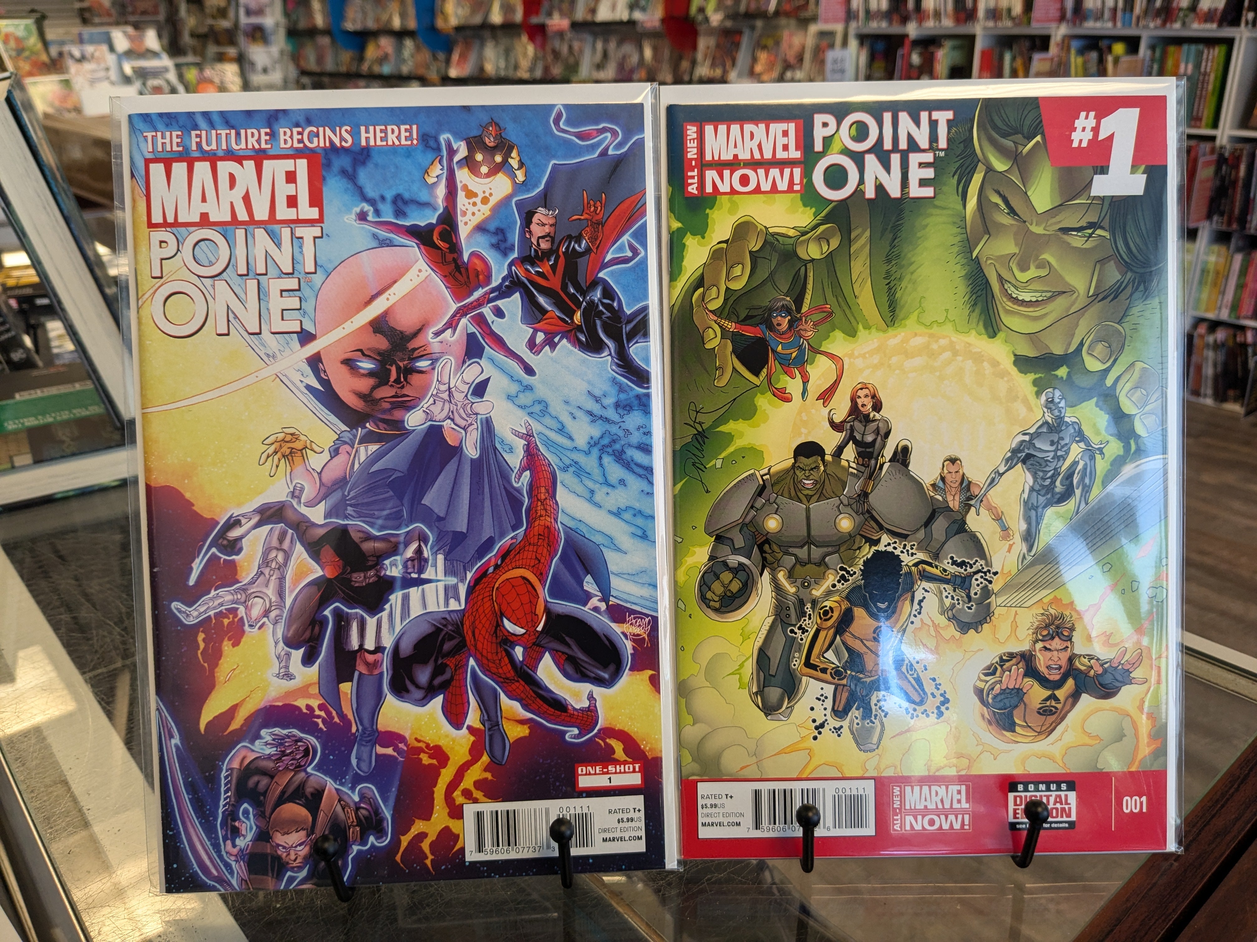 Marvel Point One Lot of 2 Comics