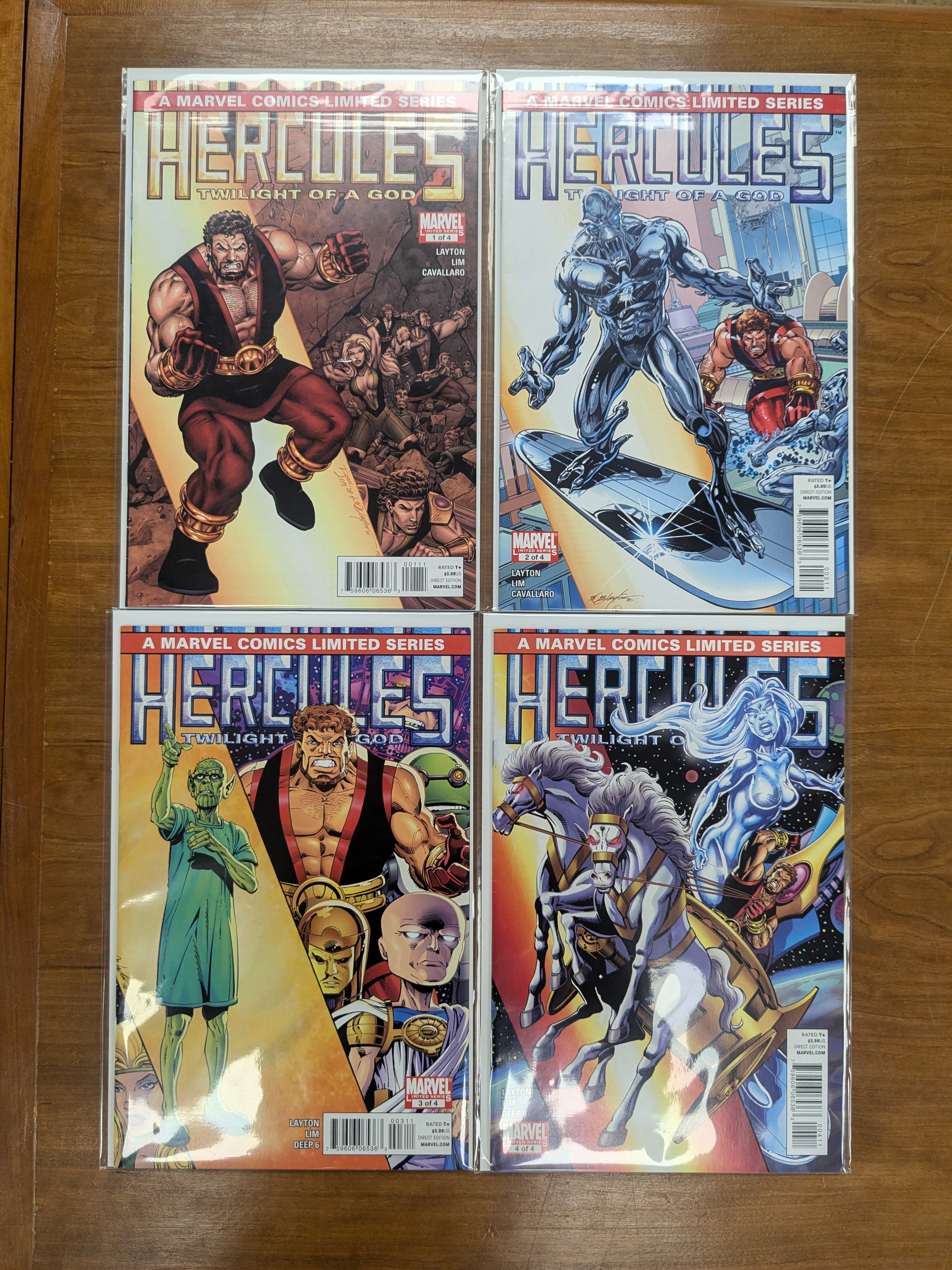 Hercules: Twilight of a God 1-4 (2010)