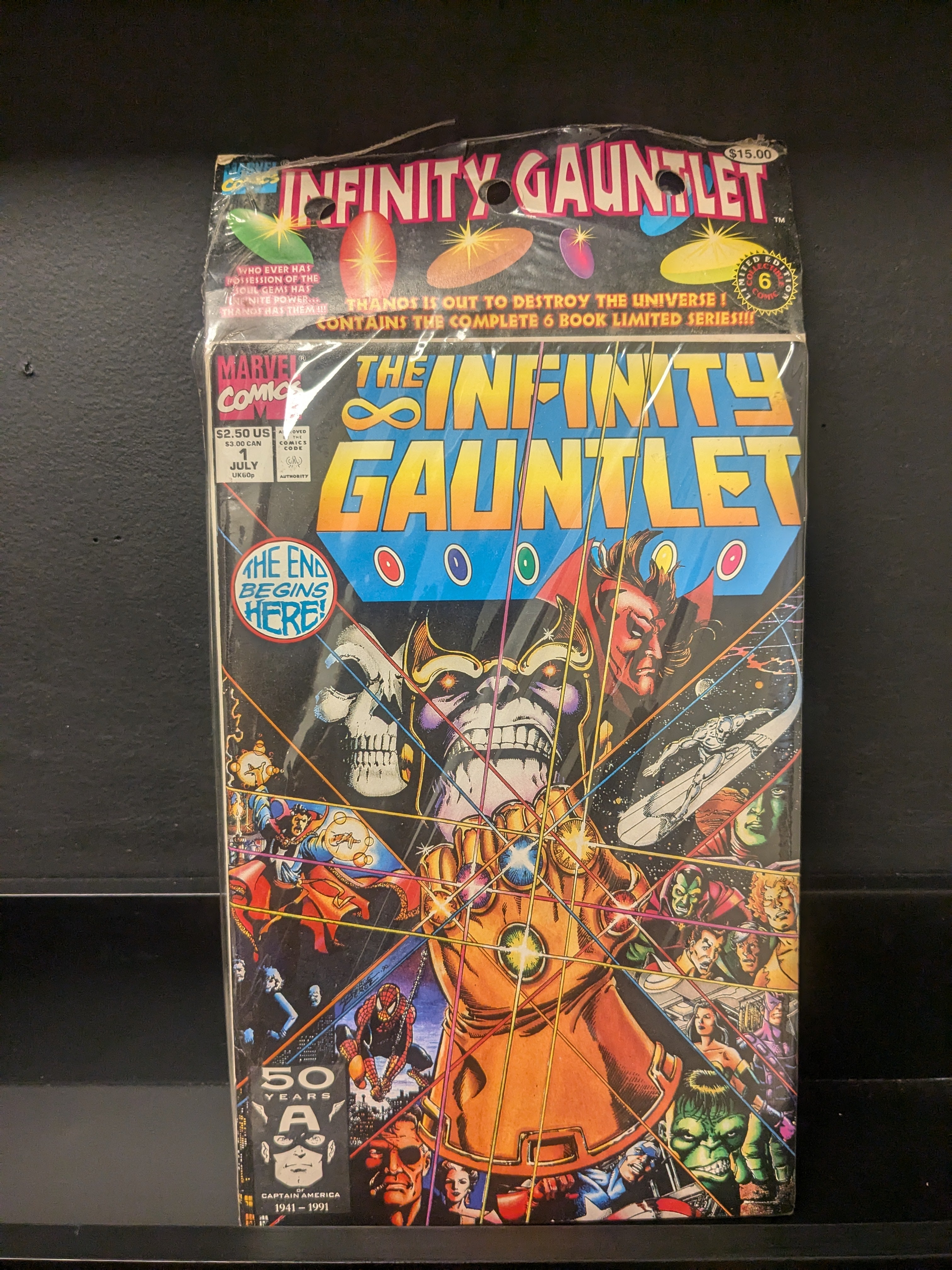 Infinity Gauntlet 1-6 Pack (1991)