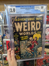 Load image into Gallery viewer, Adventures into Weird Worlds #25 (1954) | CGC Graded 2.0
