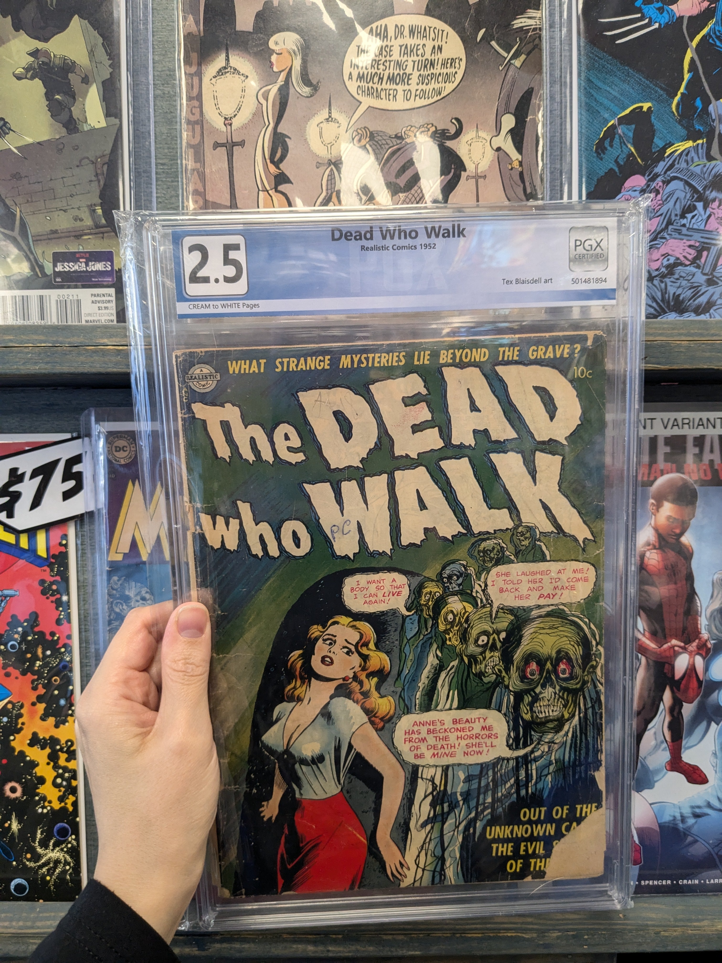 Dead Who Walk (1952) | PGX Graded 2.5