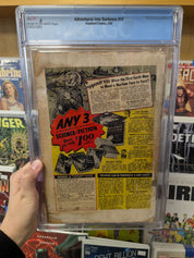 Adventures into Darkness #13 (1954) | CGC Graded 0.5