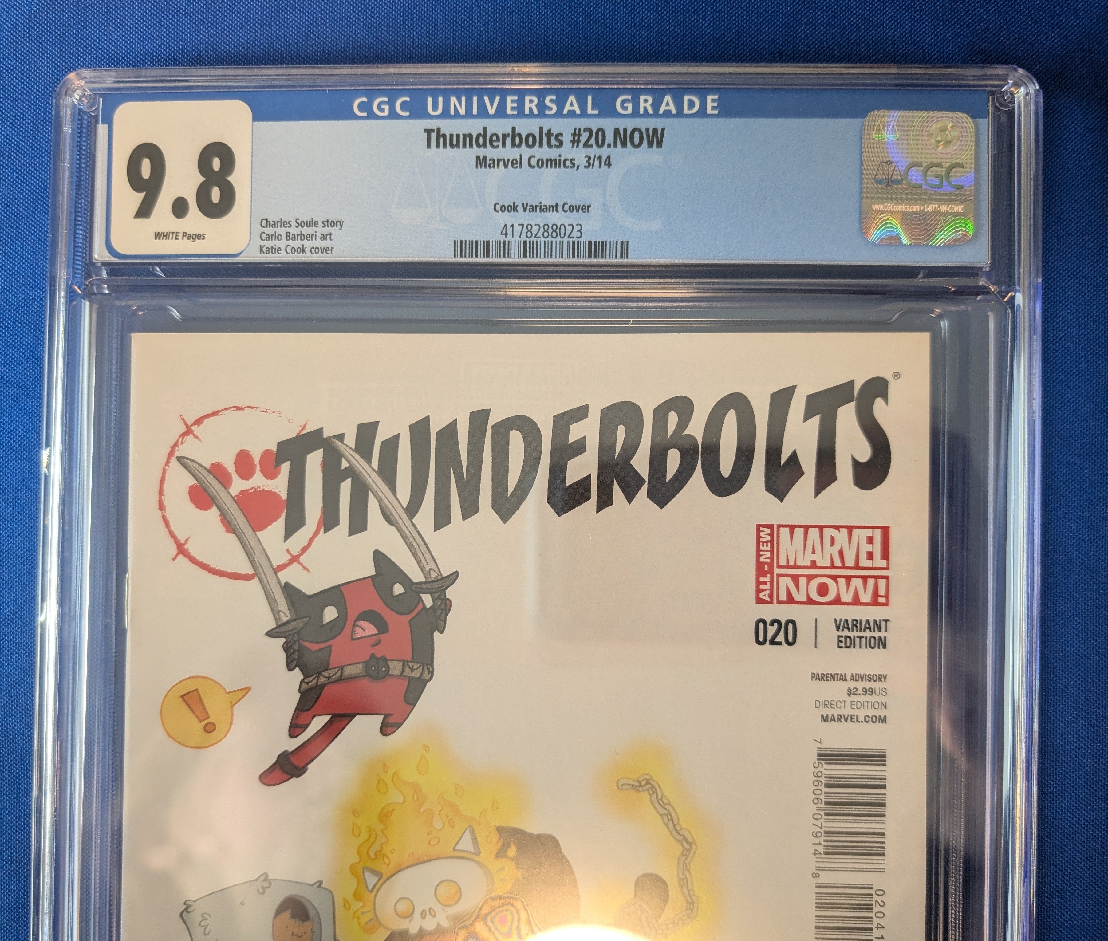 Thunderbolts #20.Now (2014) CGC 9.8 HTF