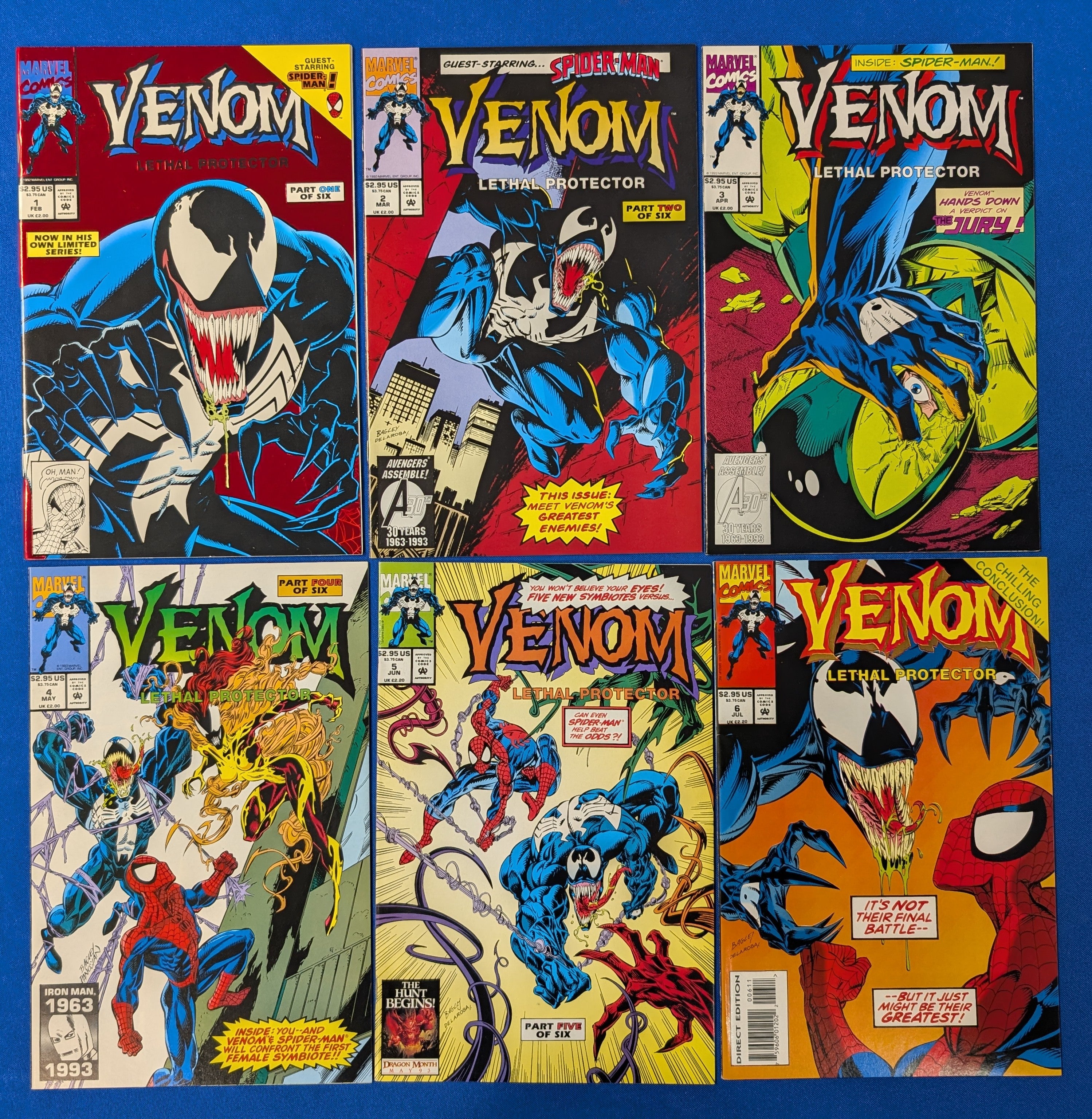 Venom: Lethal Protector 1-6 - VF+ (8.5)