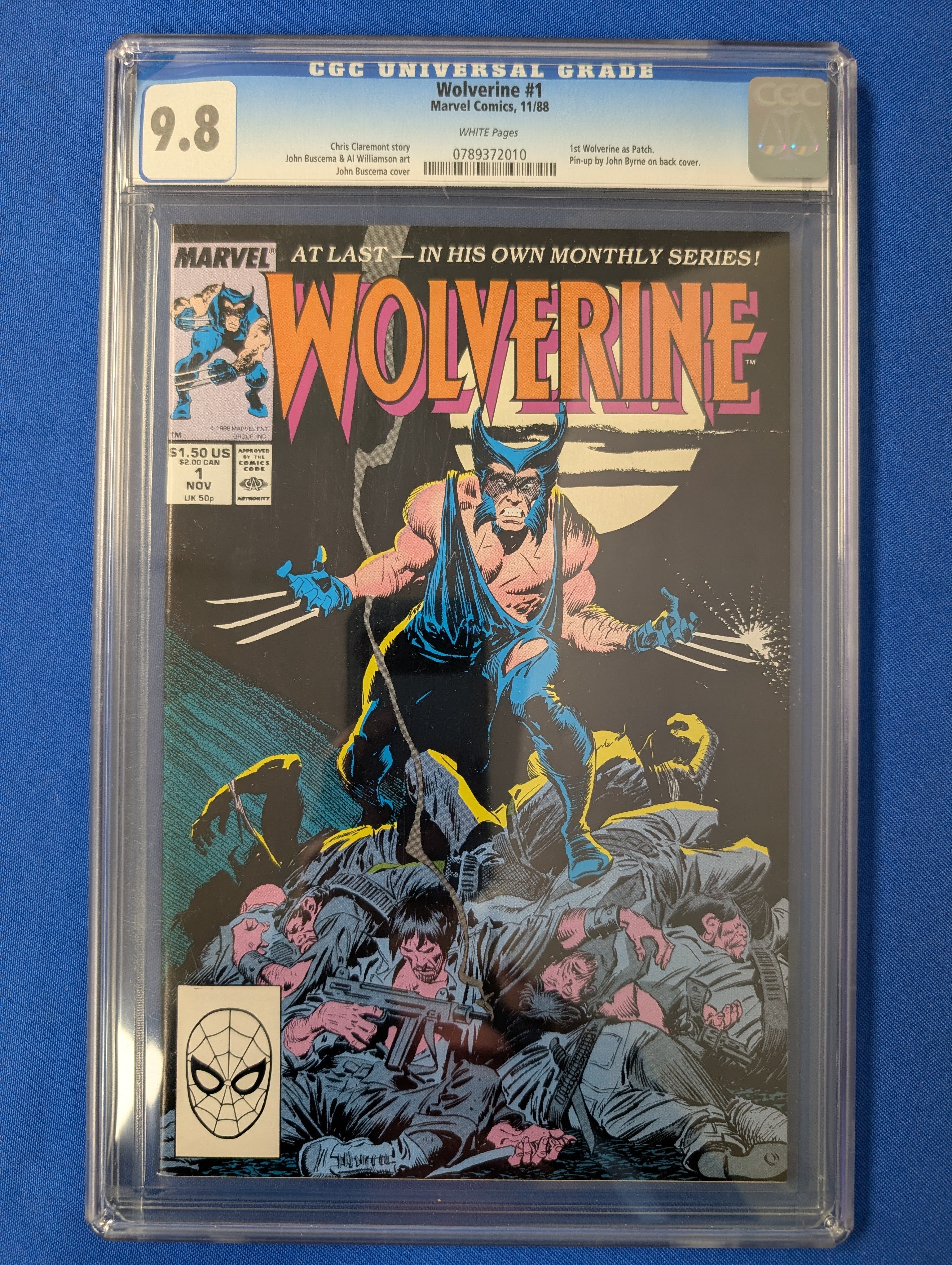 Wolverine #1 (1988) CGC 9.8