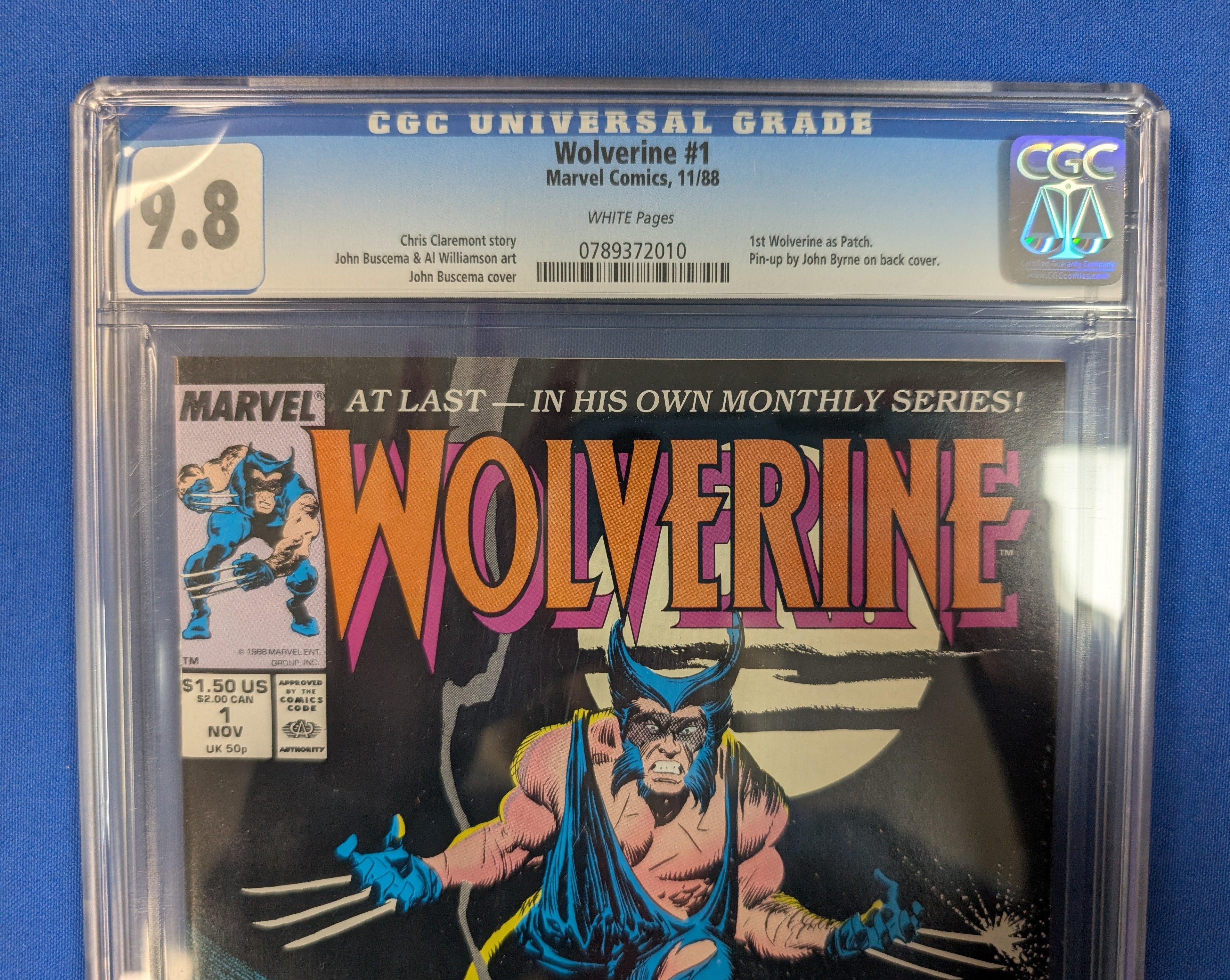 Wolverine #1 (1988) CGC 9.8