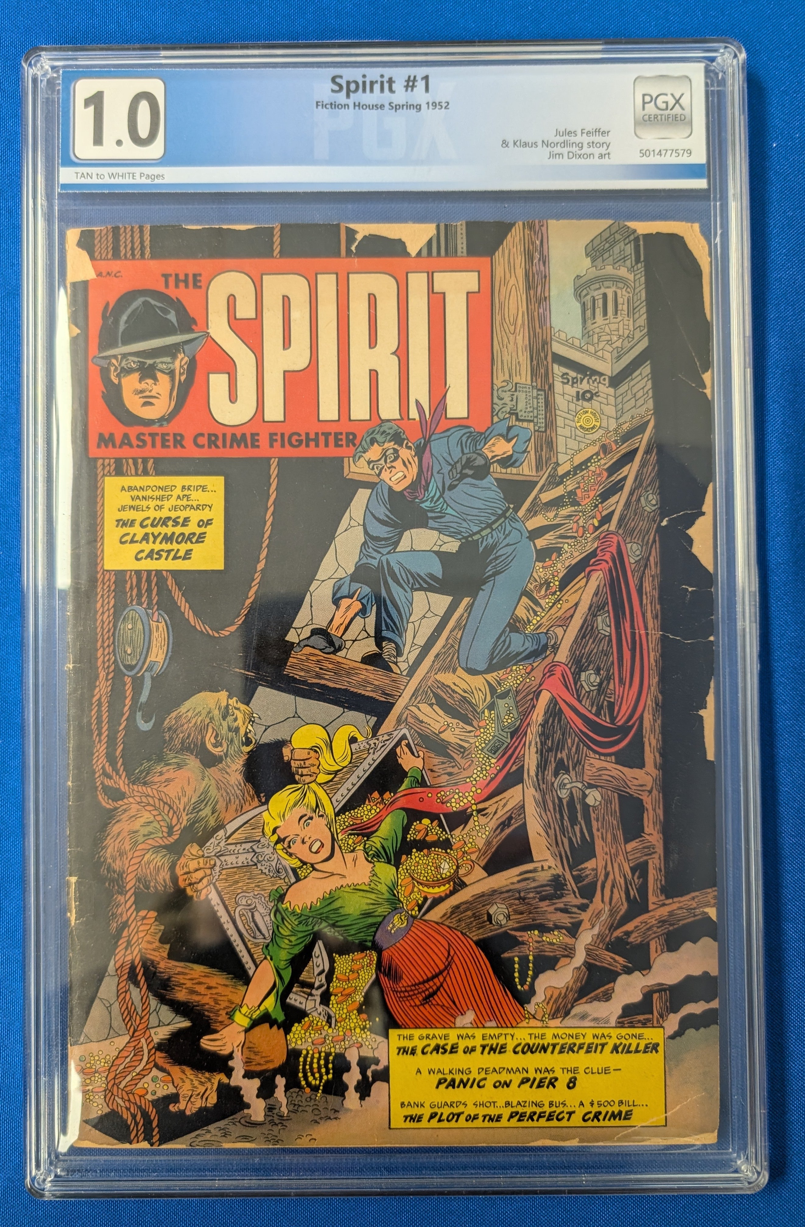 Spirit #1 (1952) - PGX 1.0 - Fiction House