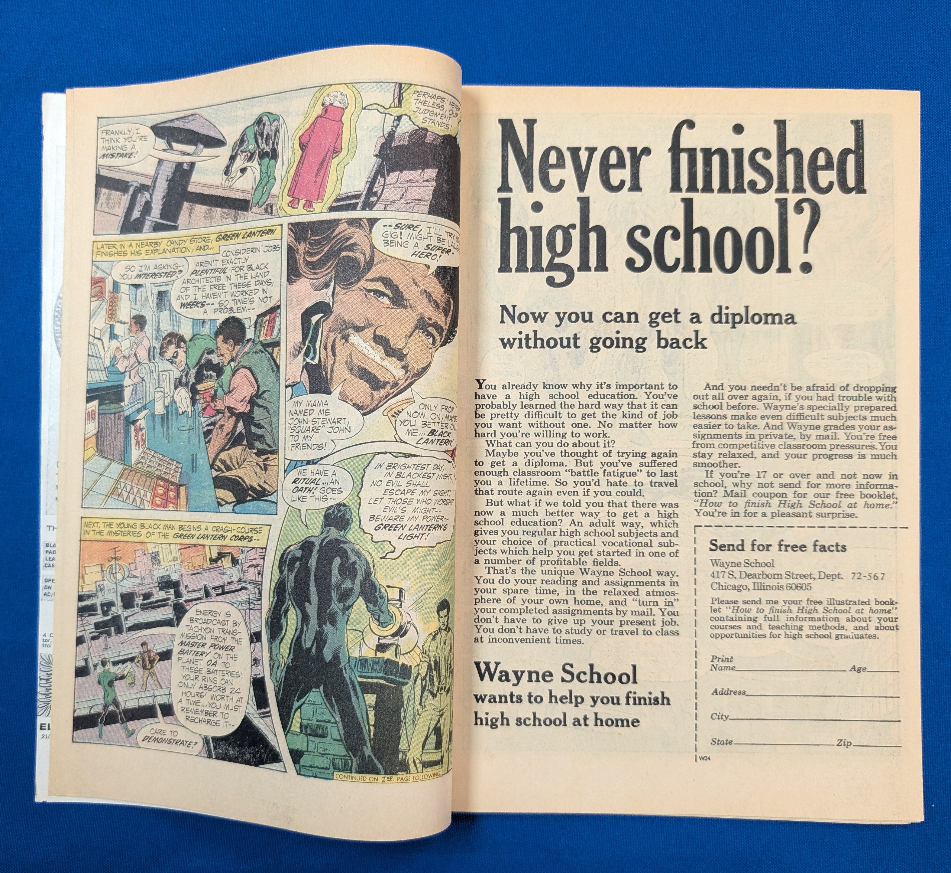 Green Lantern #87 (1971) - FN (6.0) - 1st John Stewart