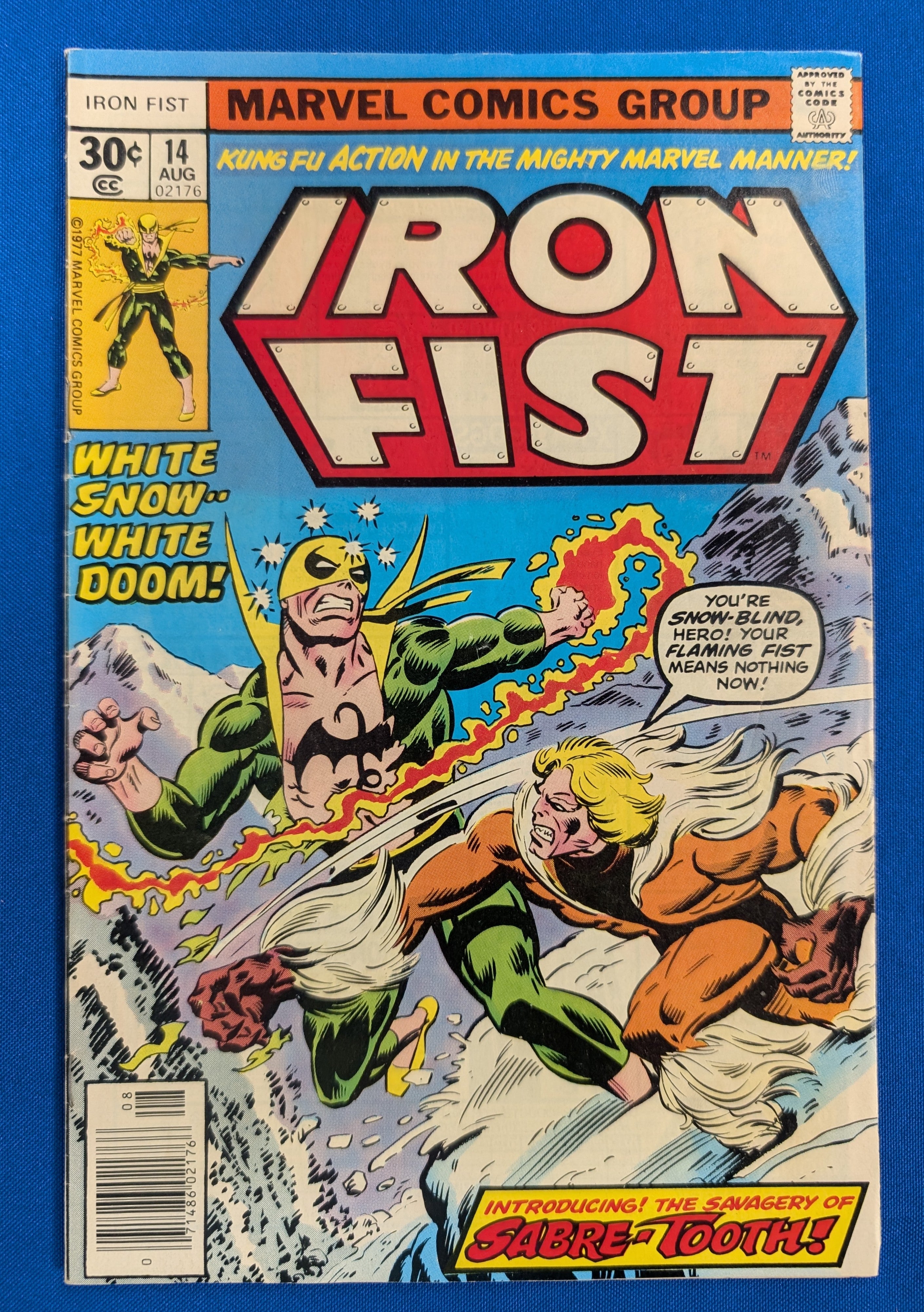 Iron Fist #14 (1977) - FN (6.0) - 1st Sabretooth