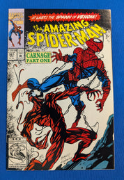 Amazing Spider-Man #361 (1992) - VF/NM (9.0) - 1st Carnage