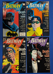 Batman 426-429 (1988) - Death in the Family - VF (8.0)