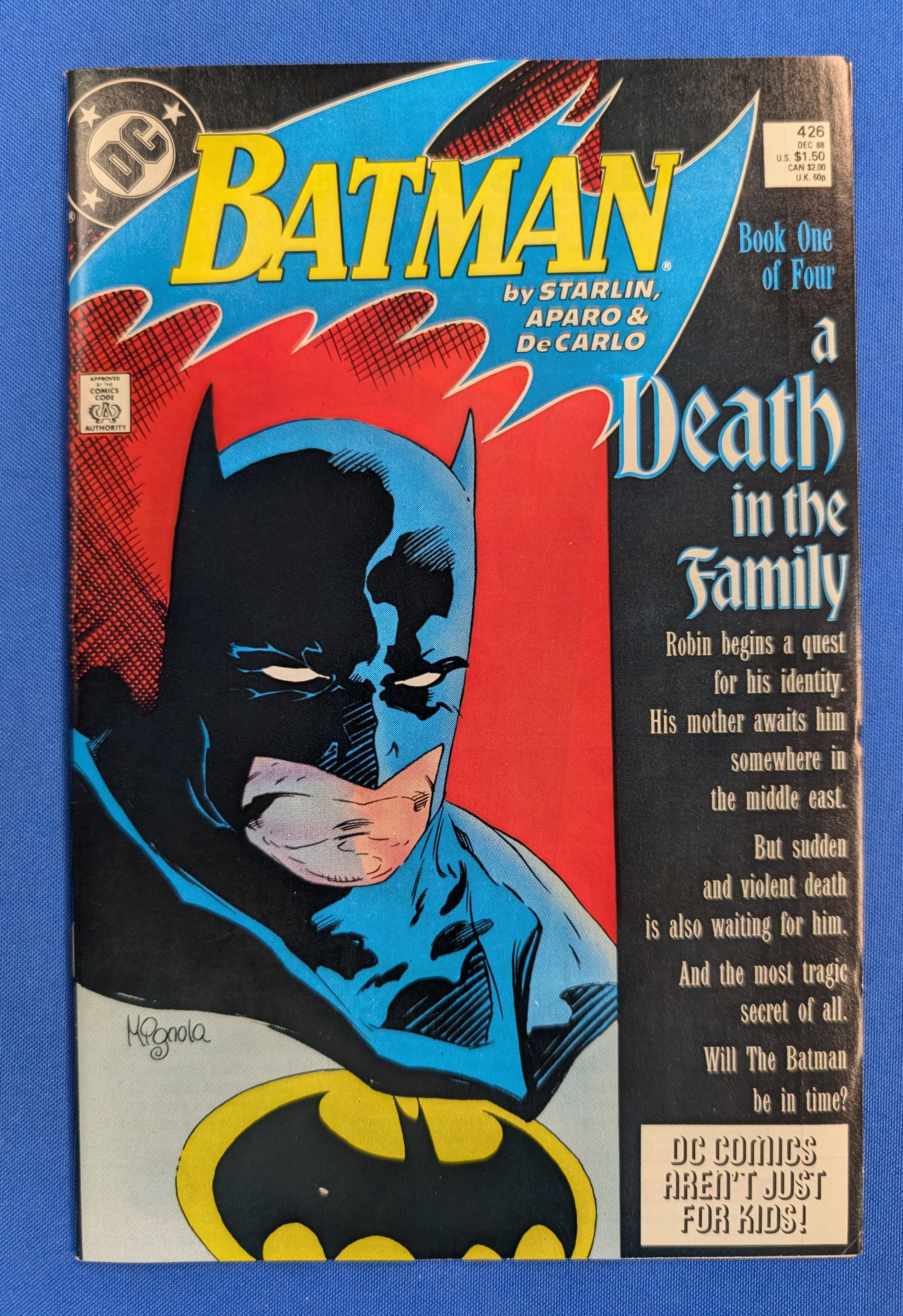Batman 426-429 (1988) - Death in the Family - VF (8.0)