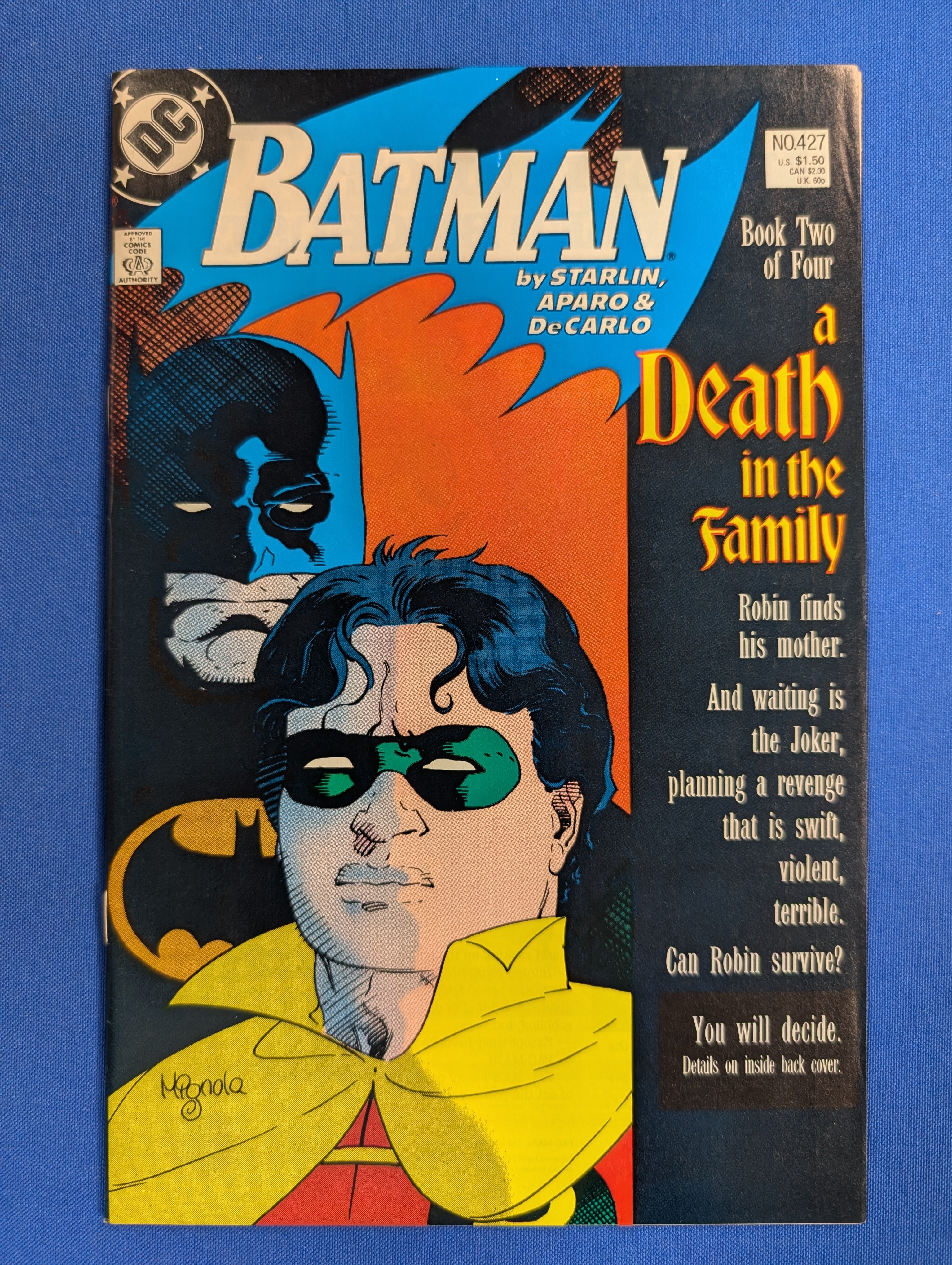 Batman 426-429 (1988) - Death in the Family - VF (8.0)