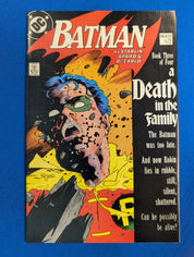 Batman 426-429 (1988) - Death in the Family - VF (8.0)