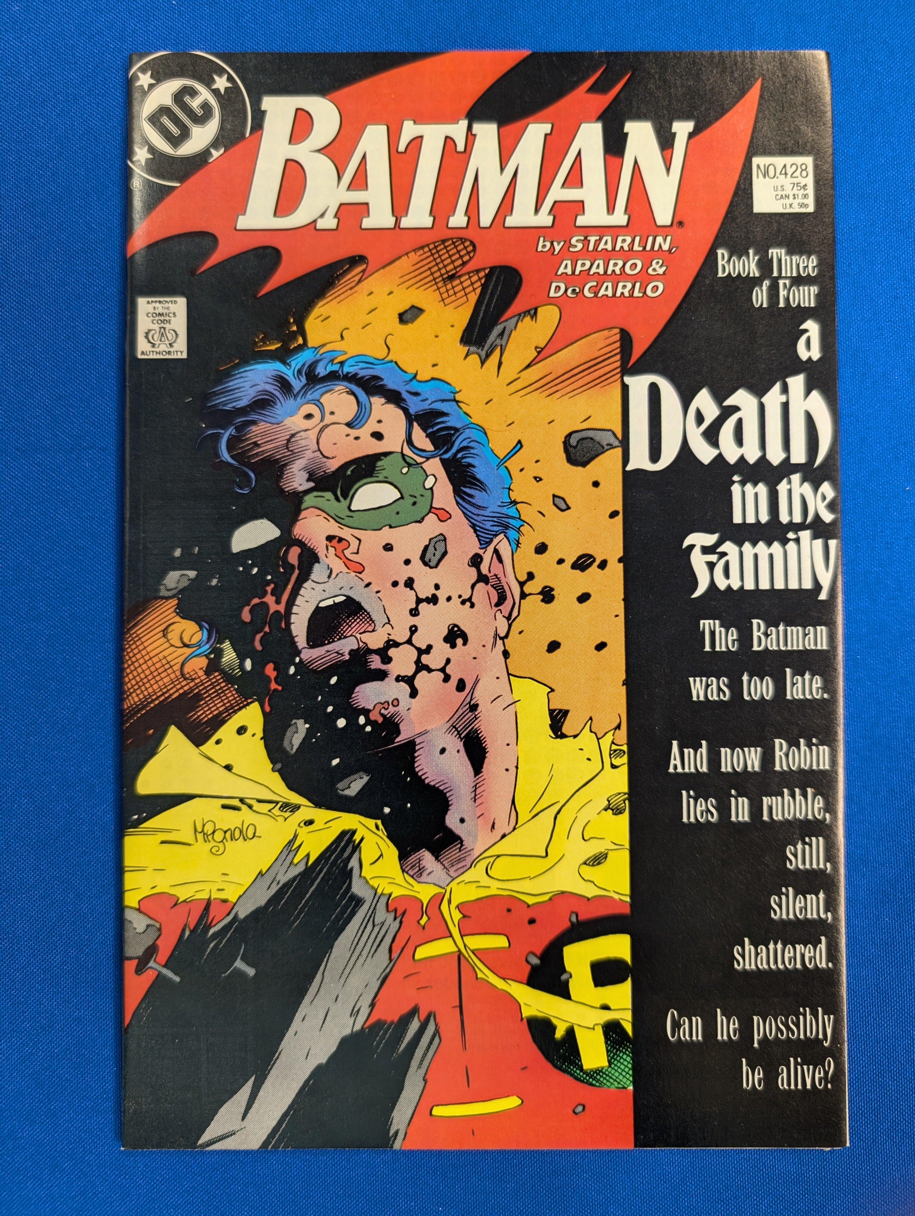 Batman 426-429 (1988) - Death in the Family - VF (8.0)