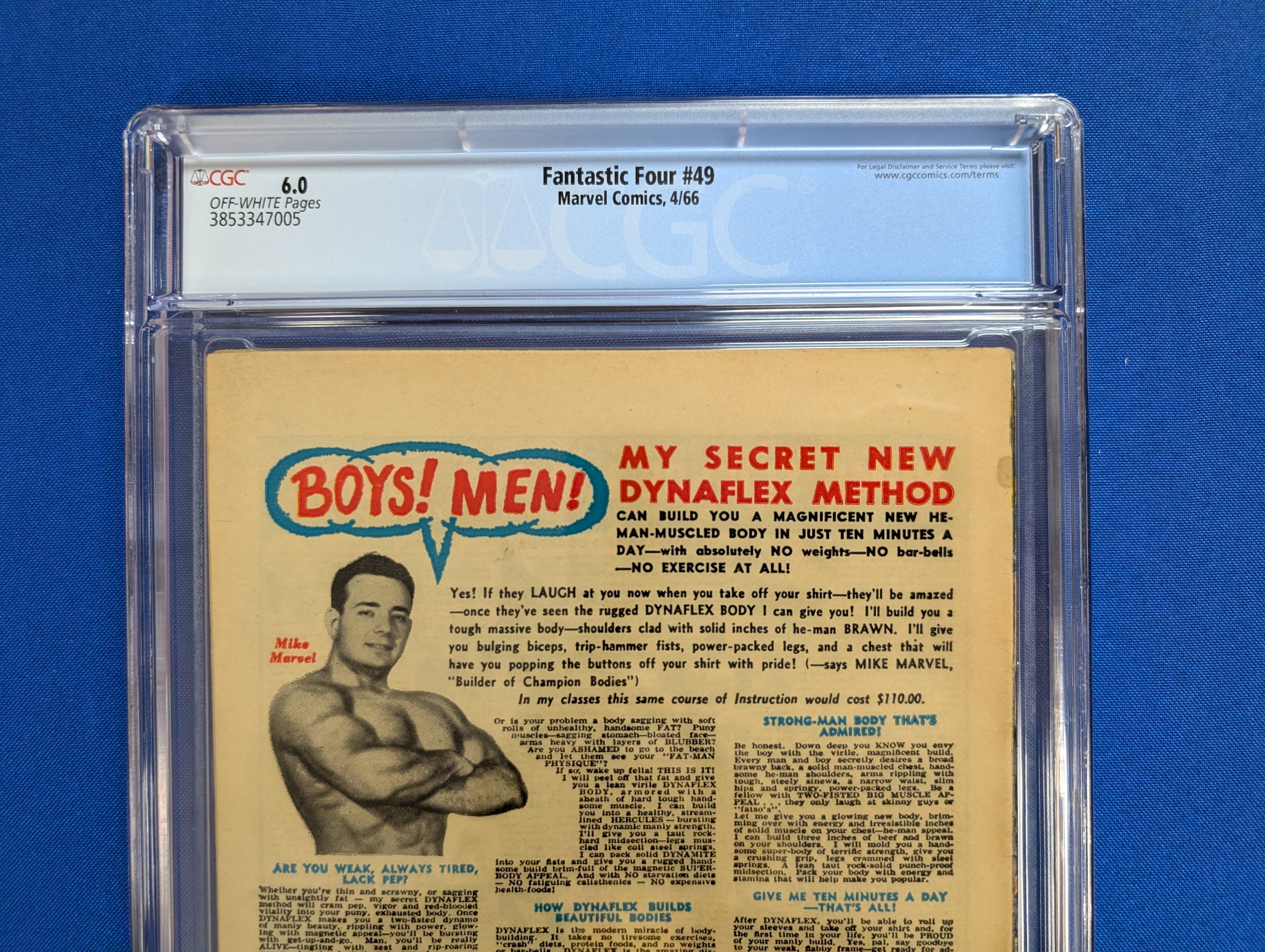 Fantastic four #49 (1966) - CGC 6.0 - 1st Galactus