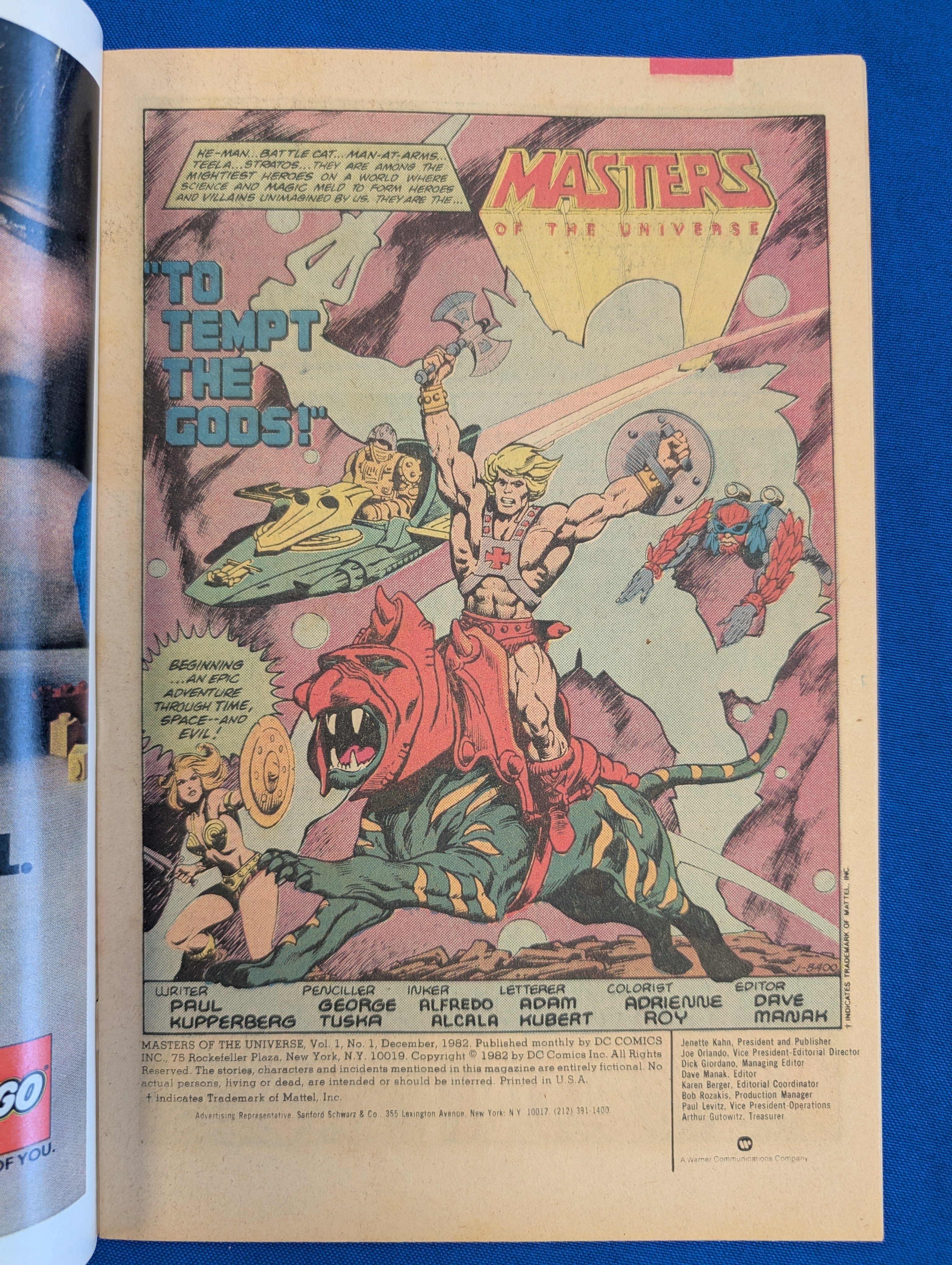 Masters of the Universe #1 (1982) - FN/VF (7.0)