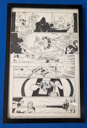 Original Artwork by Rom Lim - Fantastic Five #3 - SIGNED by Scott Koblish