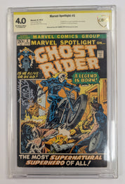 Marvel Spotlight #5 (1972) - CBCS 4.0 -Signed & Sketch by Roy Thomas