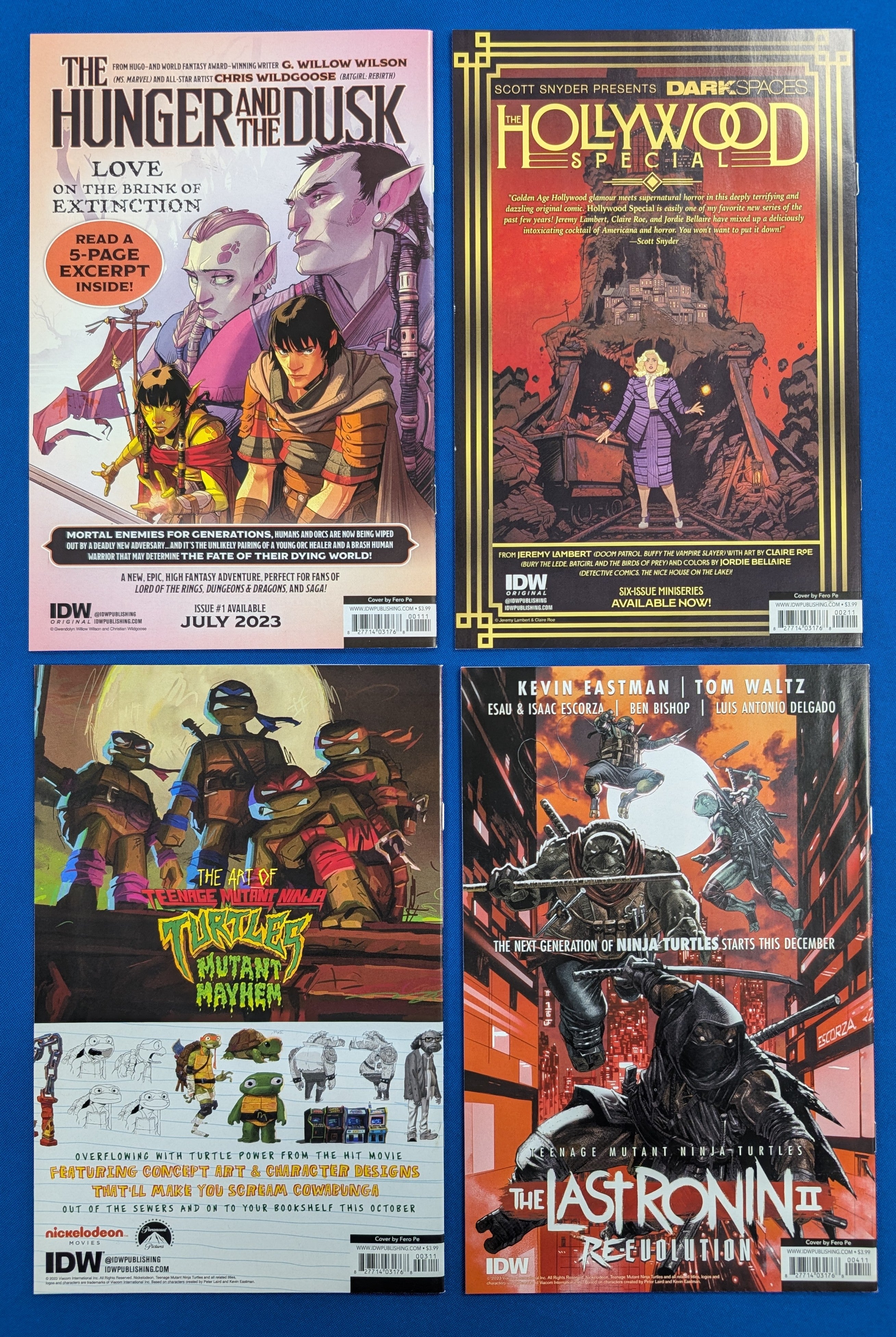 Teenage Mutant Ninja Turtles Stranger Things (2023) 1-4