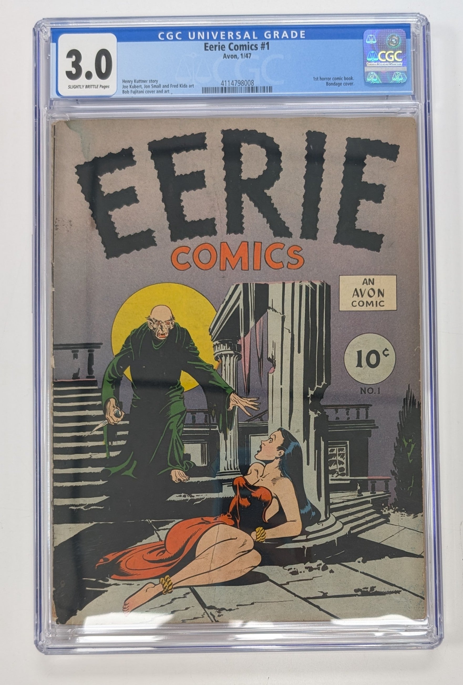 Eerie #1 (1947) - CGC 3.0 - $7,000