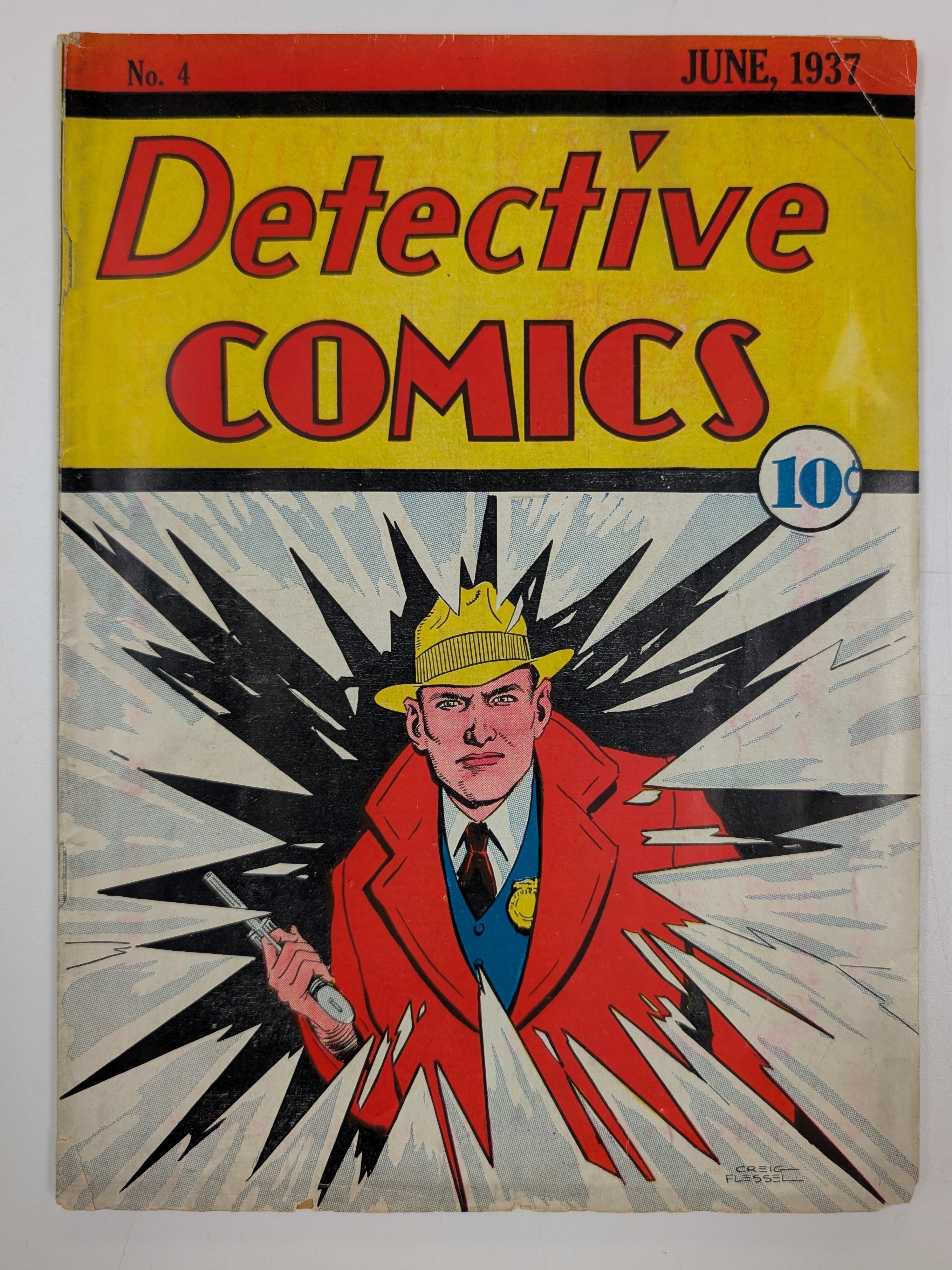 Detective Comics #4 (1937) - Raw