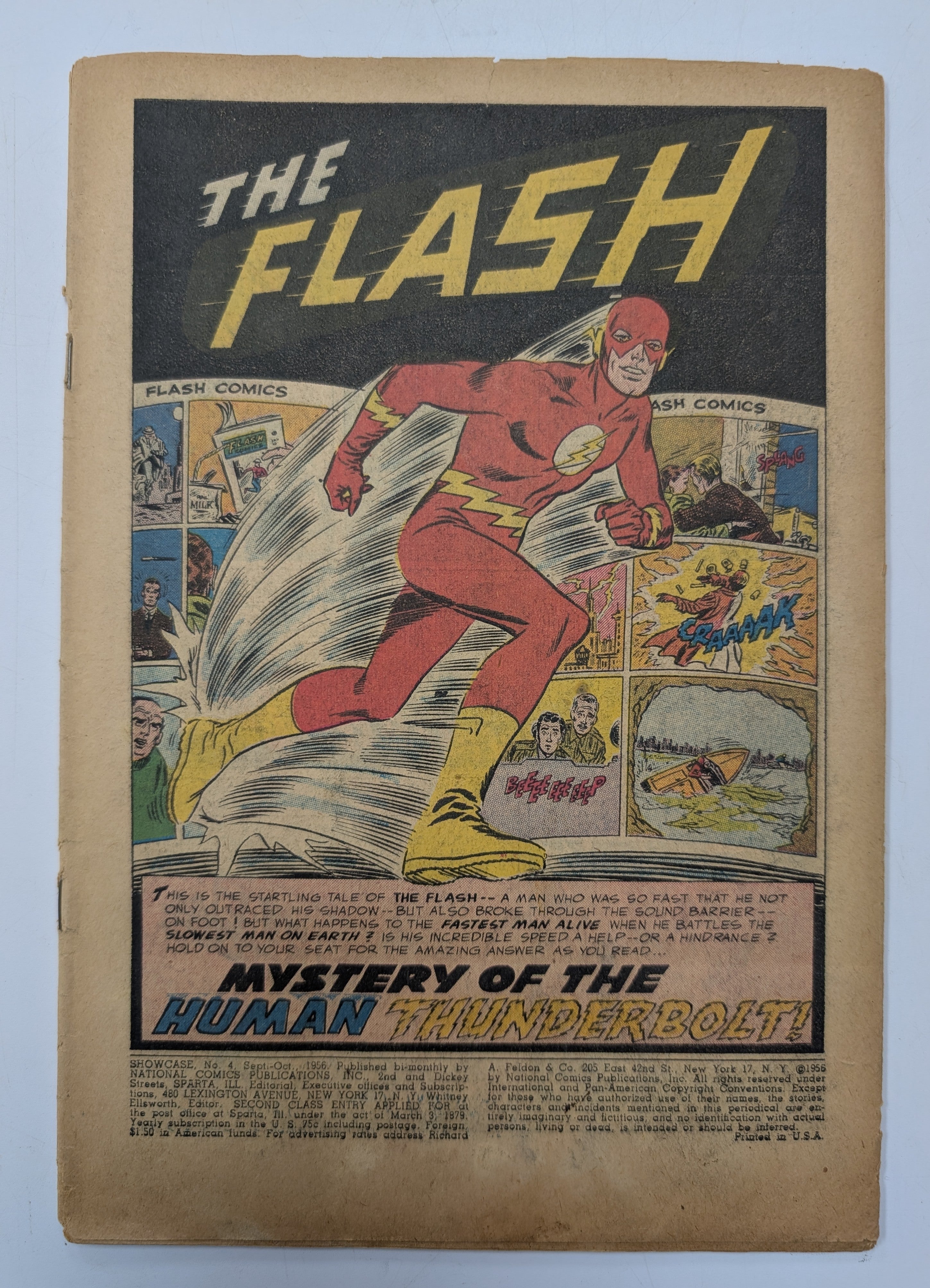 Showcase #4 (1956) - FR (1.0) - Married Cover, detached