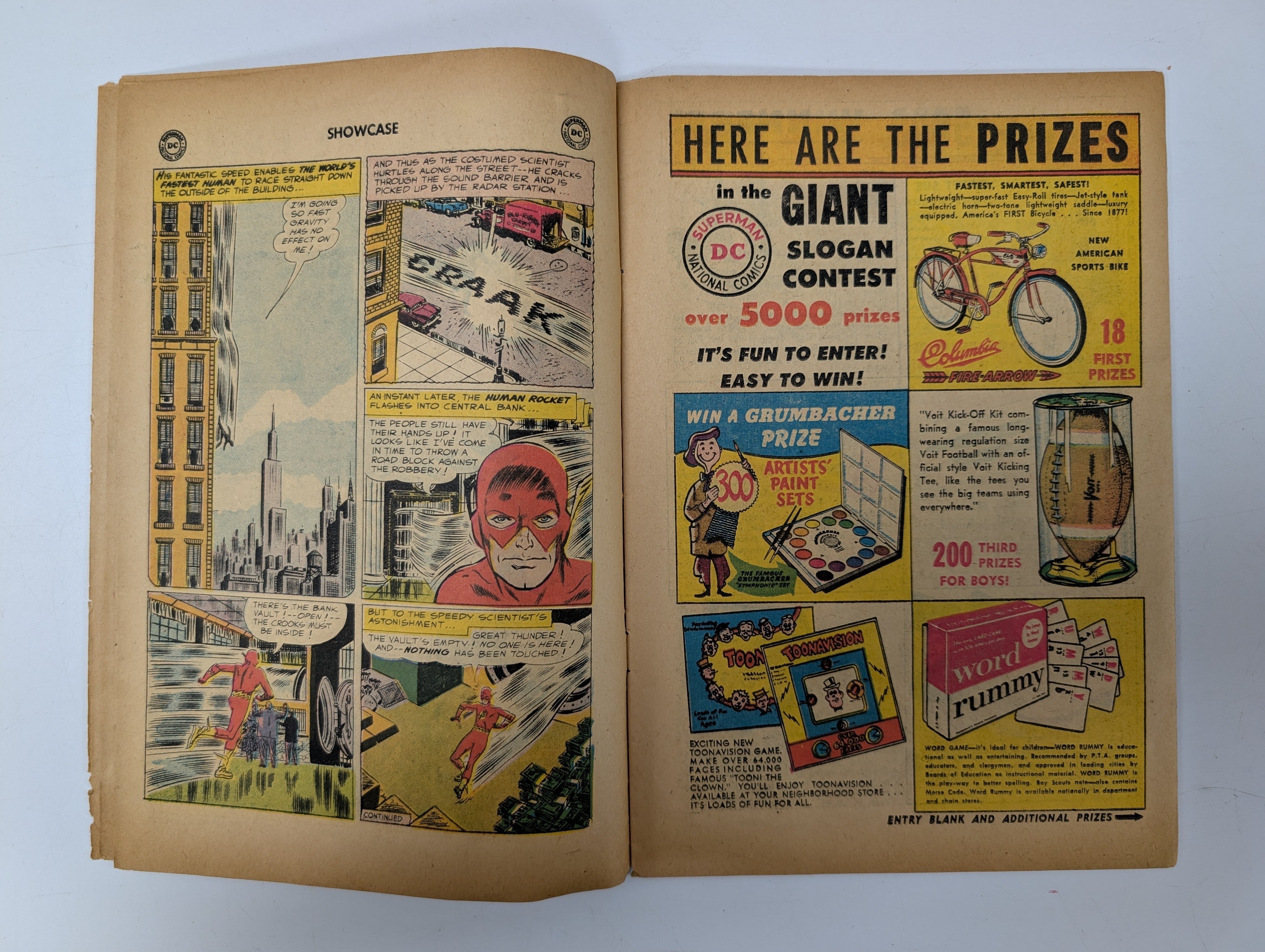 Showcase #4 (1956) - FR (1.0) - Married Cover, detached