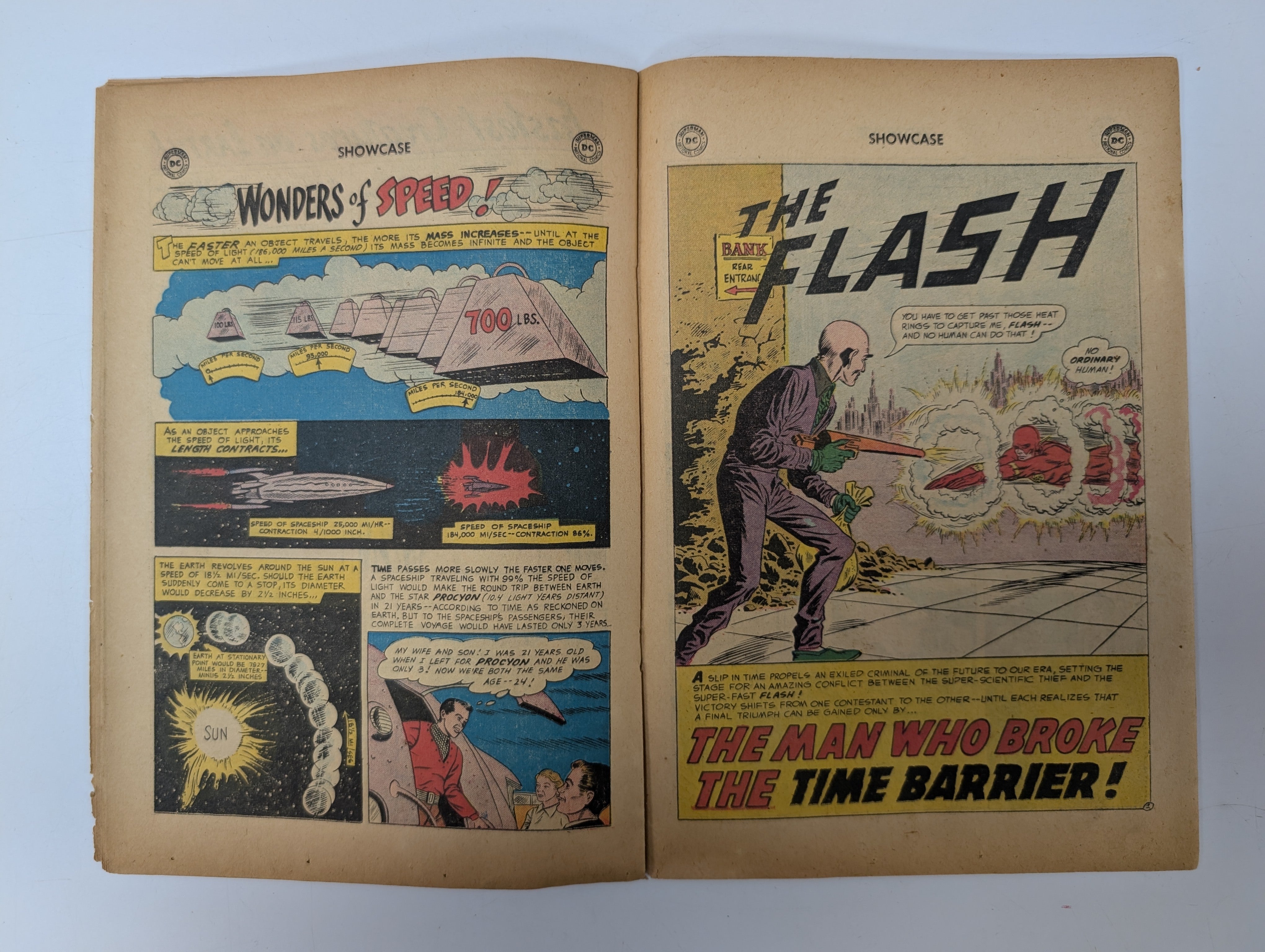 Showcase #4 (1956) - FR (1.0) - Married Cover, detached