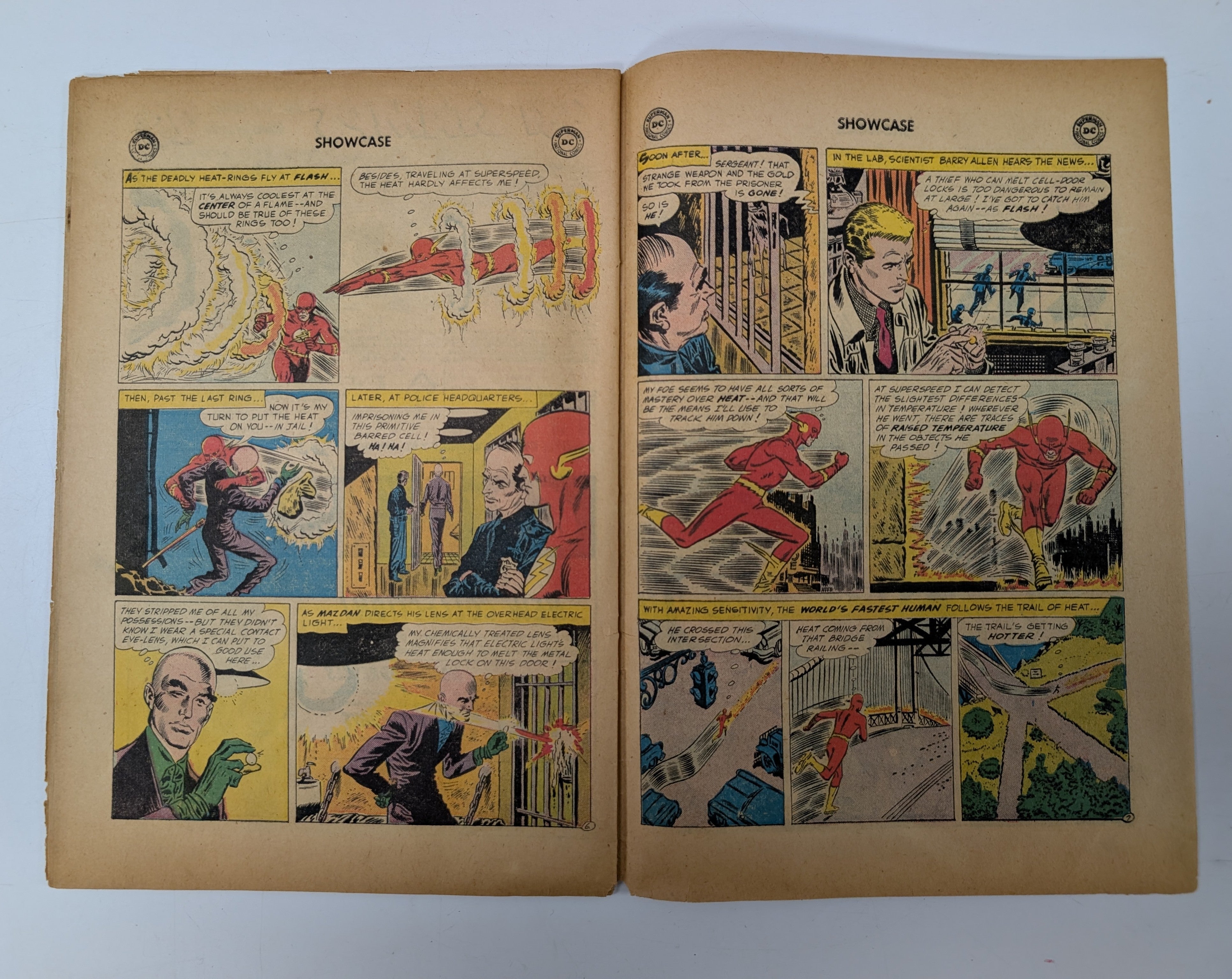 Showcase #4 (1956) - FR (1.0) - Married Cover, detached