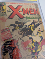 X-Men #1 (1963) - CGC 1.5 - Signed by Stan Lee