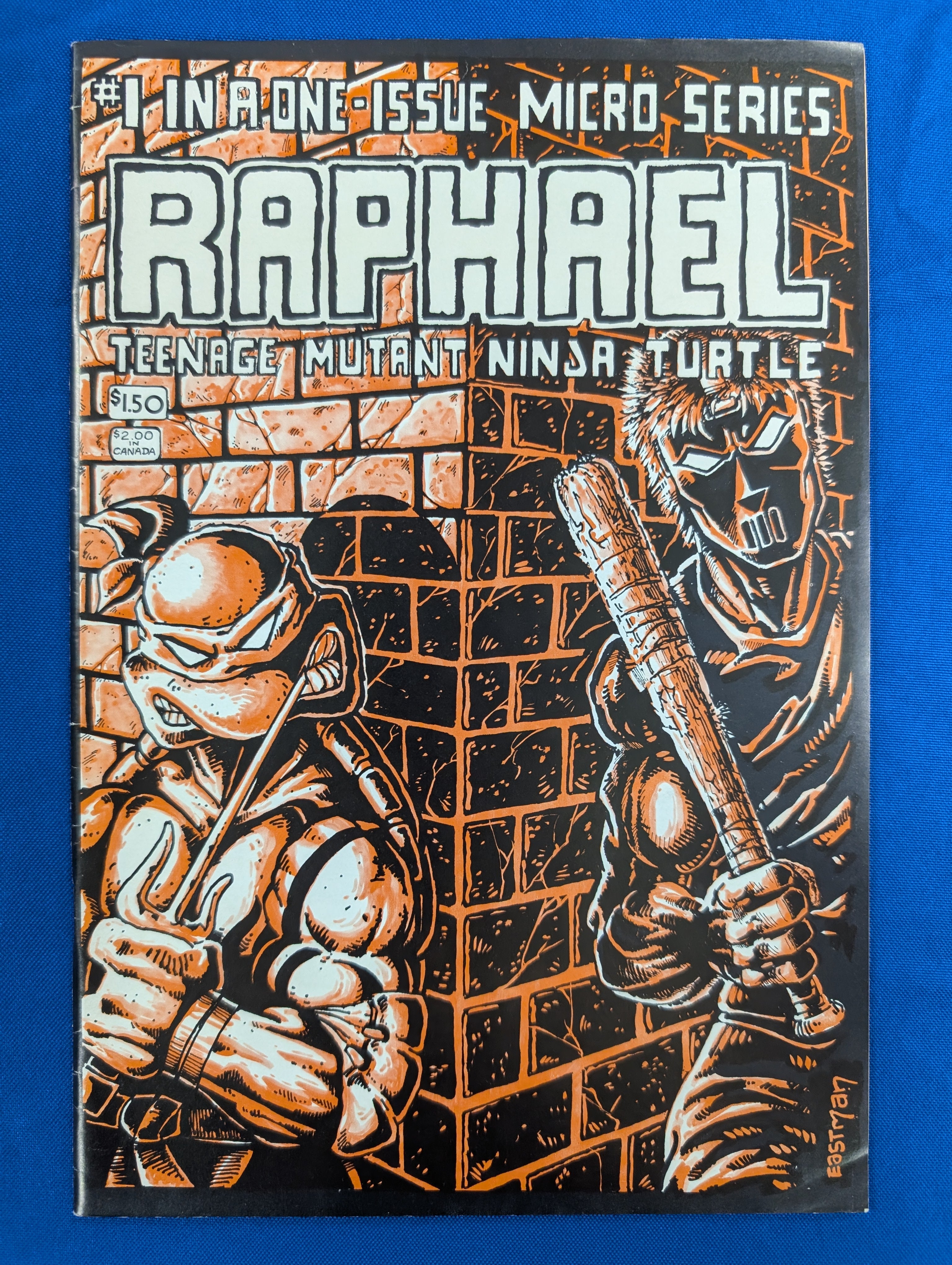 Raphael #1 (1985) - FN/VF (7.0) - 1st TMNT Spinoff + 1st Casey Jones