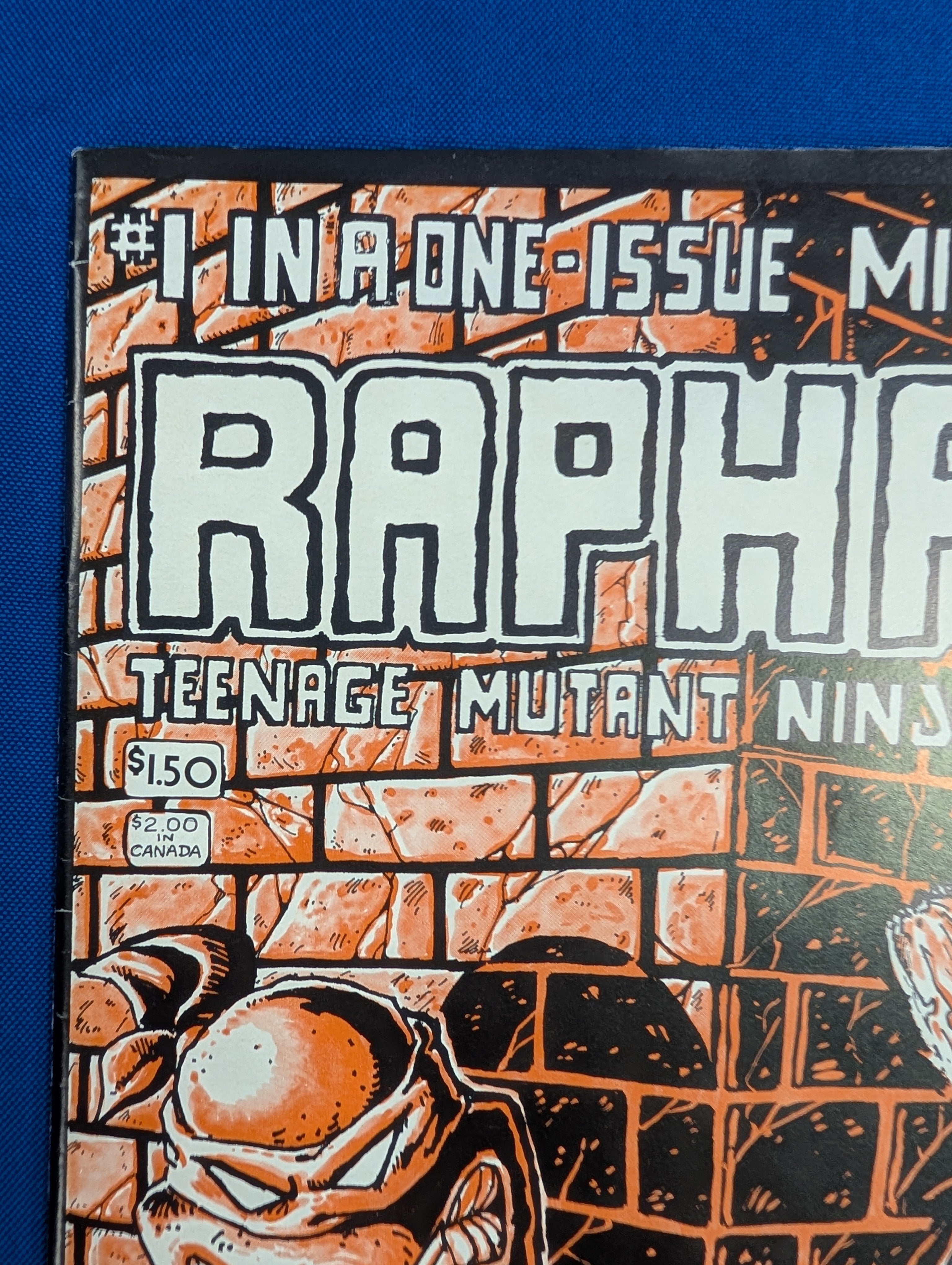 Raphael #1 (1985) - FN/VF (7.0) - 1st TMNT Spinoff + 1st Casey Jones