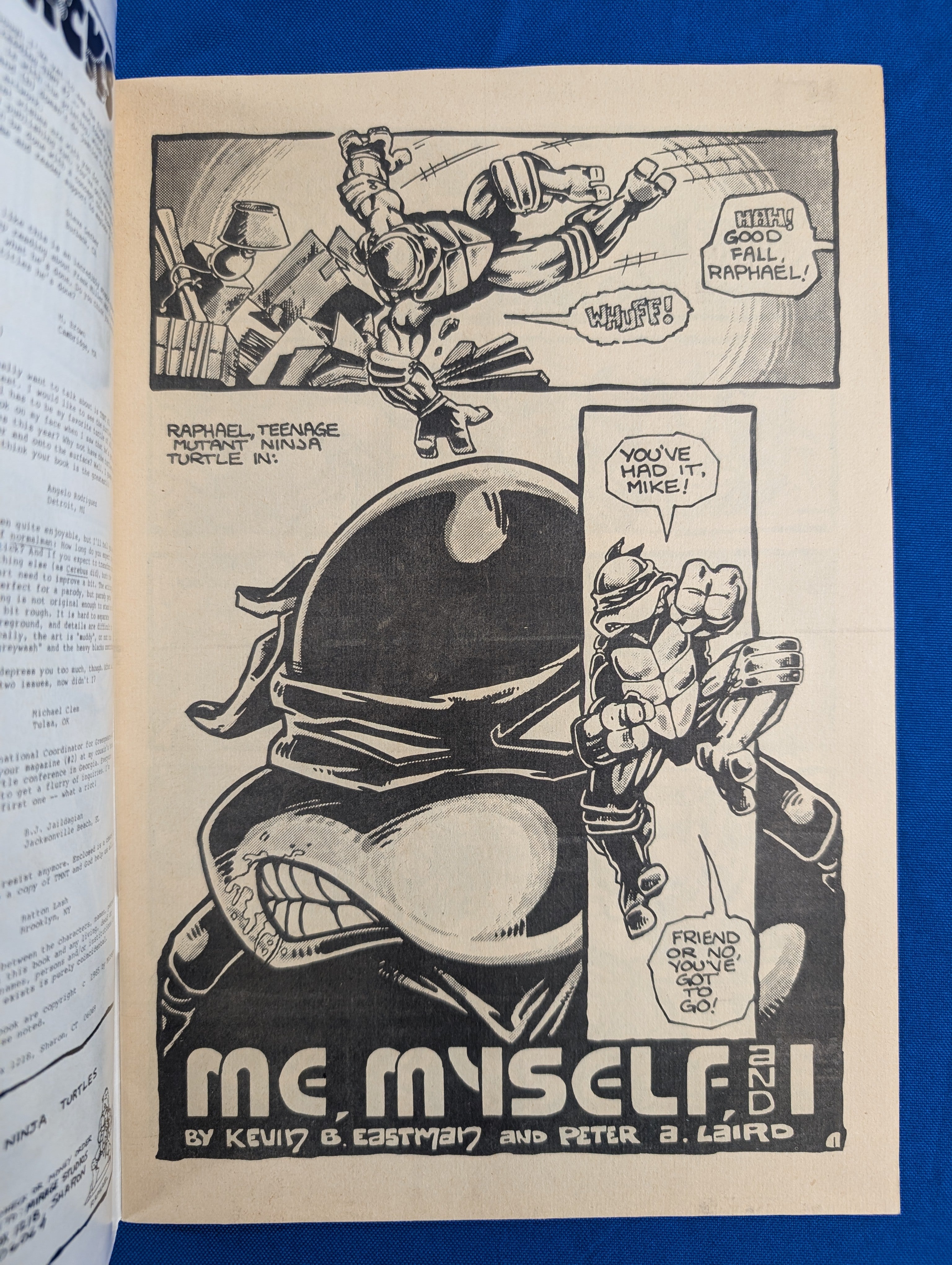 Raphael #1 (1985) - FN/VF (7.0) - 1st TMNT Spinoff + 1st Casey Jones