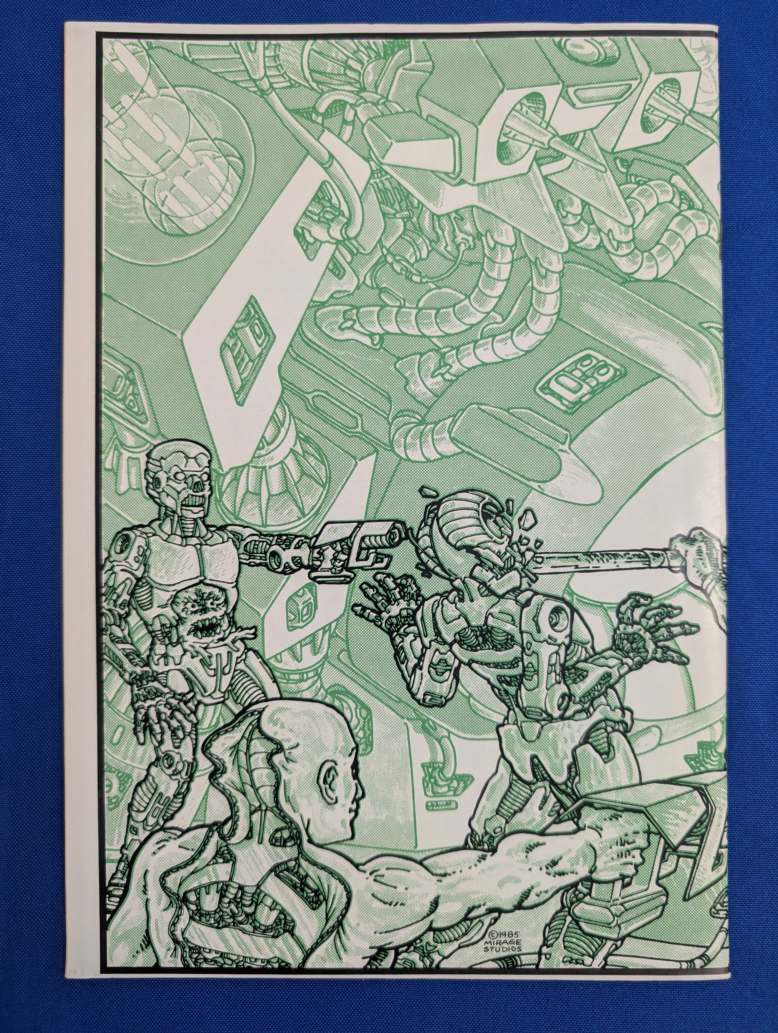 TMNT #4 (1985) - 8.0 (VF) - Early issue, wraparound cover