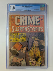 Crime SuspenStories #22 (1954) | CGC Graded 1.8