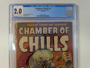 Chamber of Chills #23 (1954) | CGC Graded 2.0