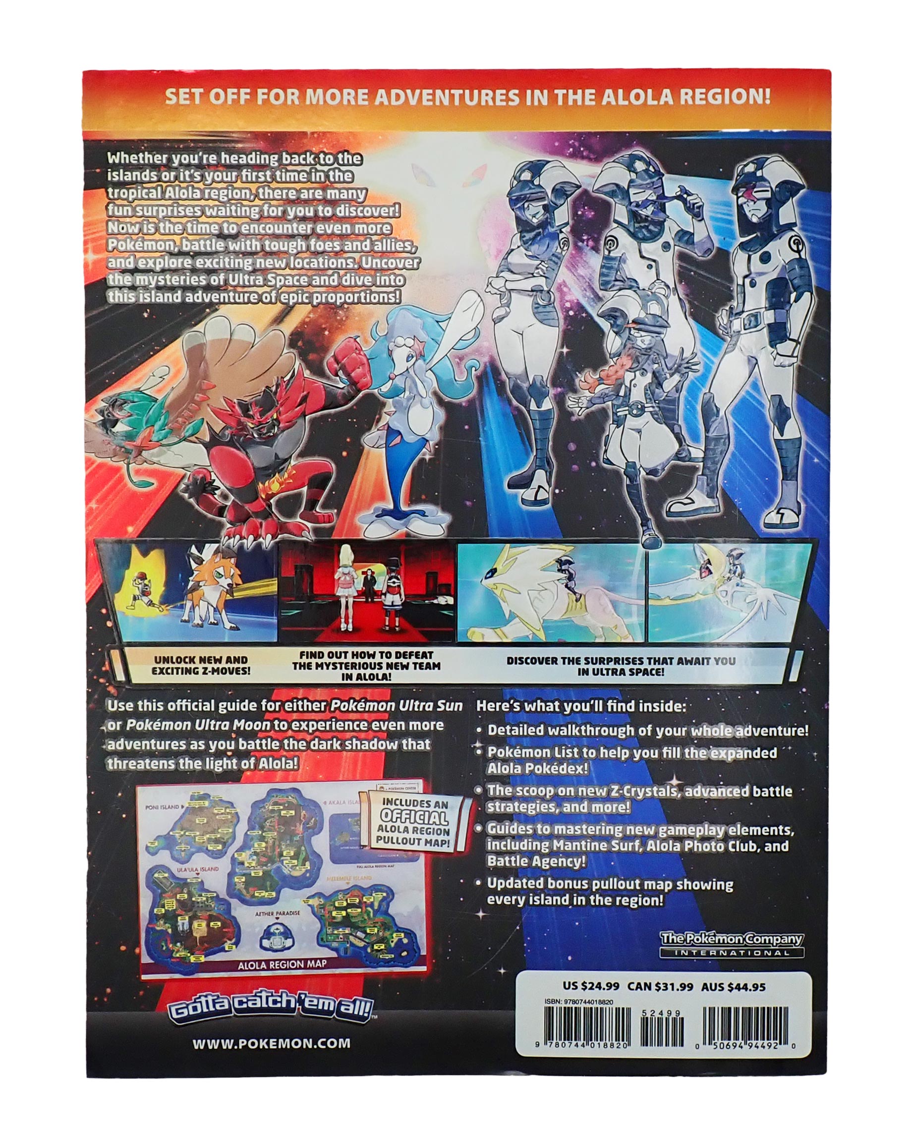 Pokémon Ultra Sun & Ultra Moon Official Strategy Guide [Pre-Owned]