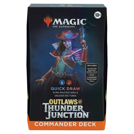 MTG Outlaws of Thunder Junction Quick Draw Commander Deck