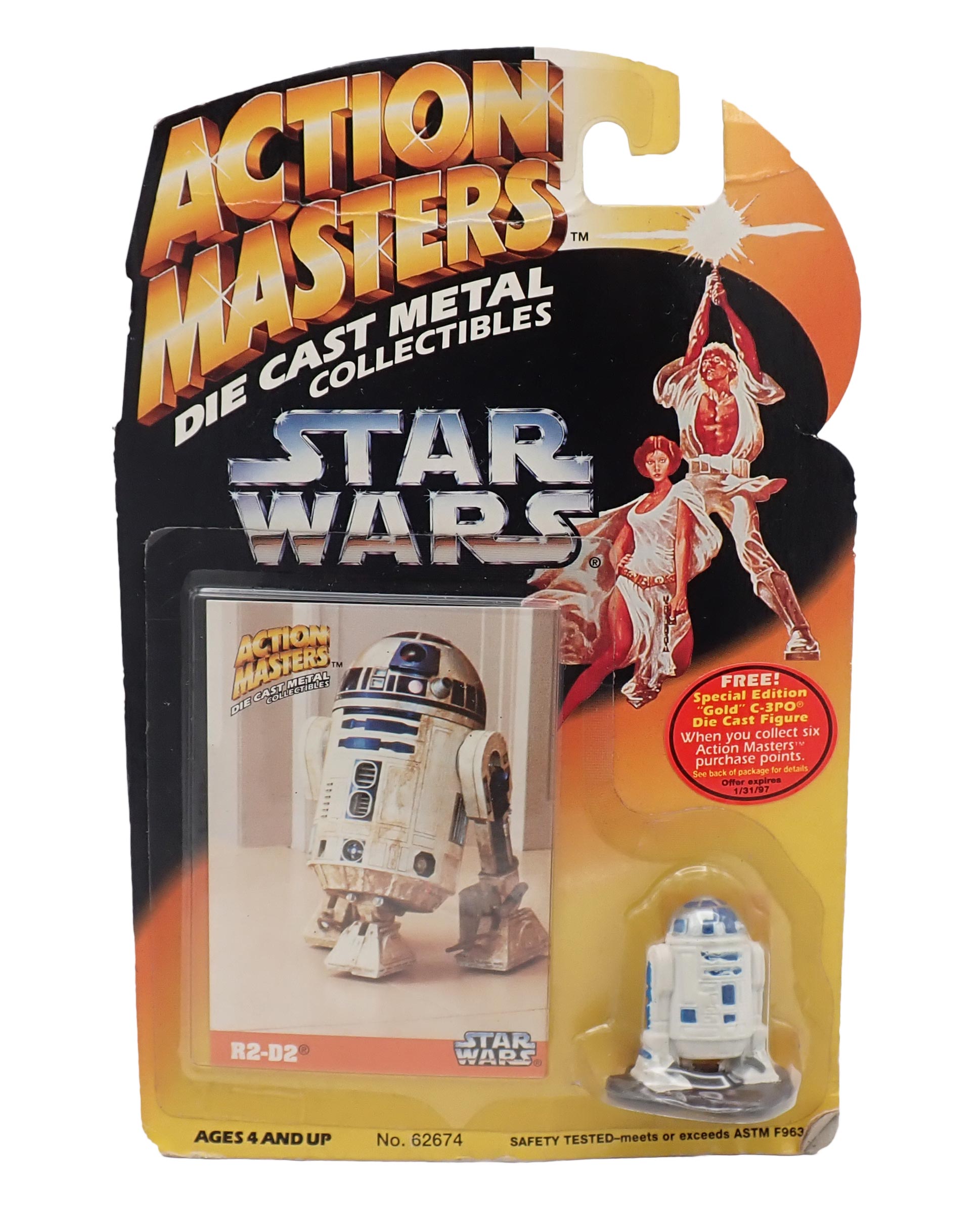 R2-D2 - Action Masters Die-Cast [Pre-Owned]