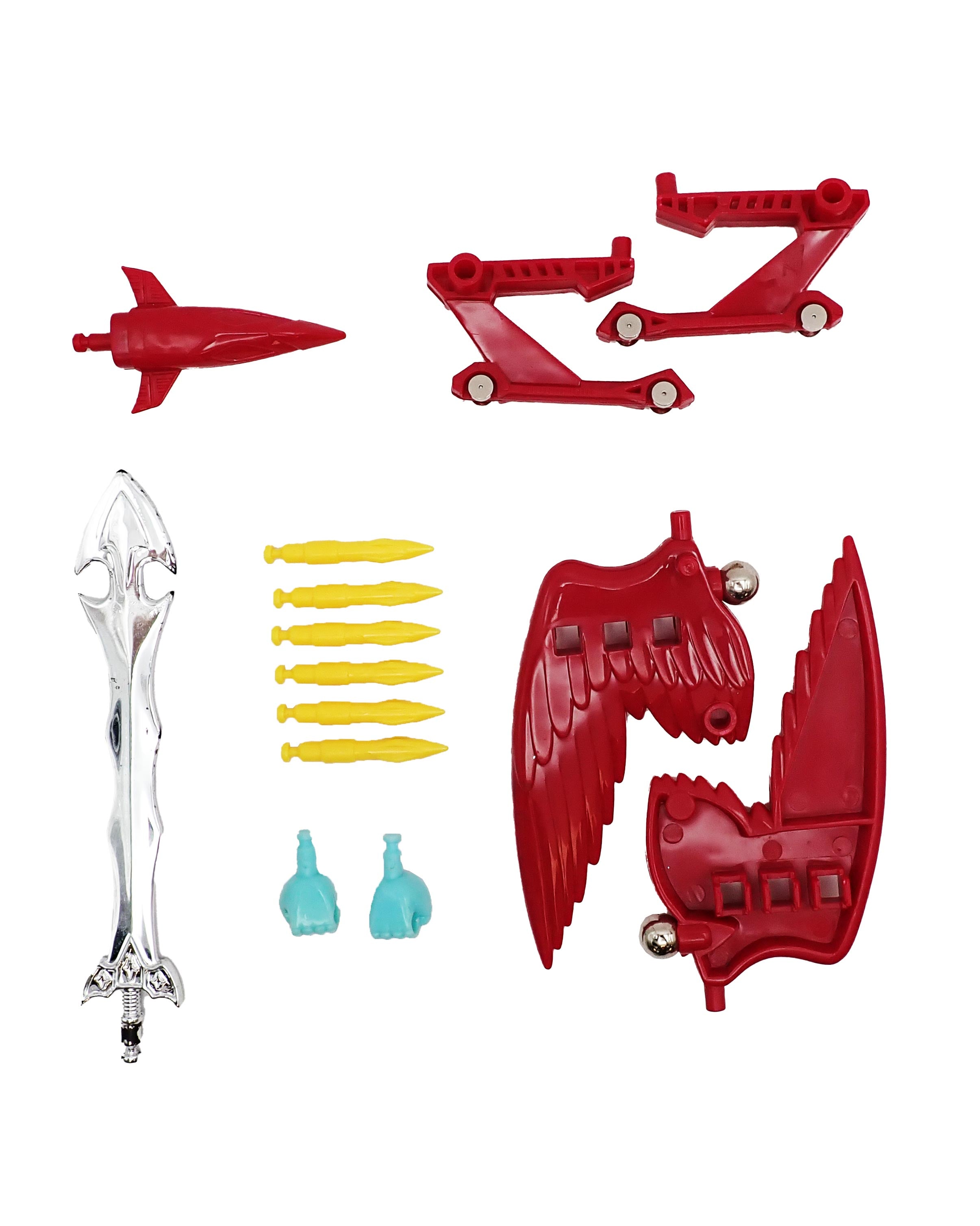 Red Falcon Micronauts - Palisades Toys [COMPLETE]