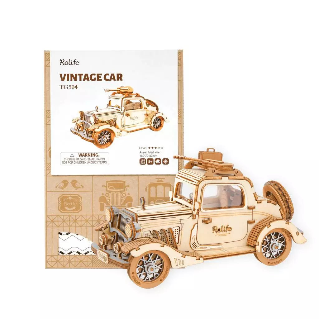 Rolife Tramcar 3D Wooden Puzzle TG505