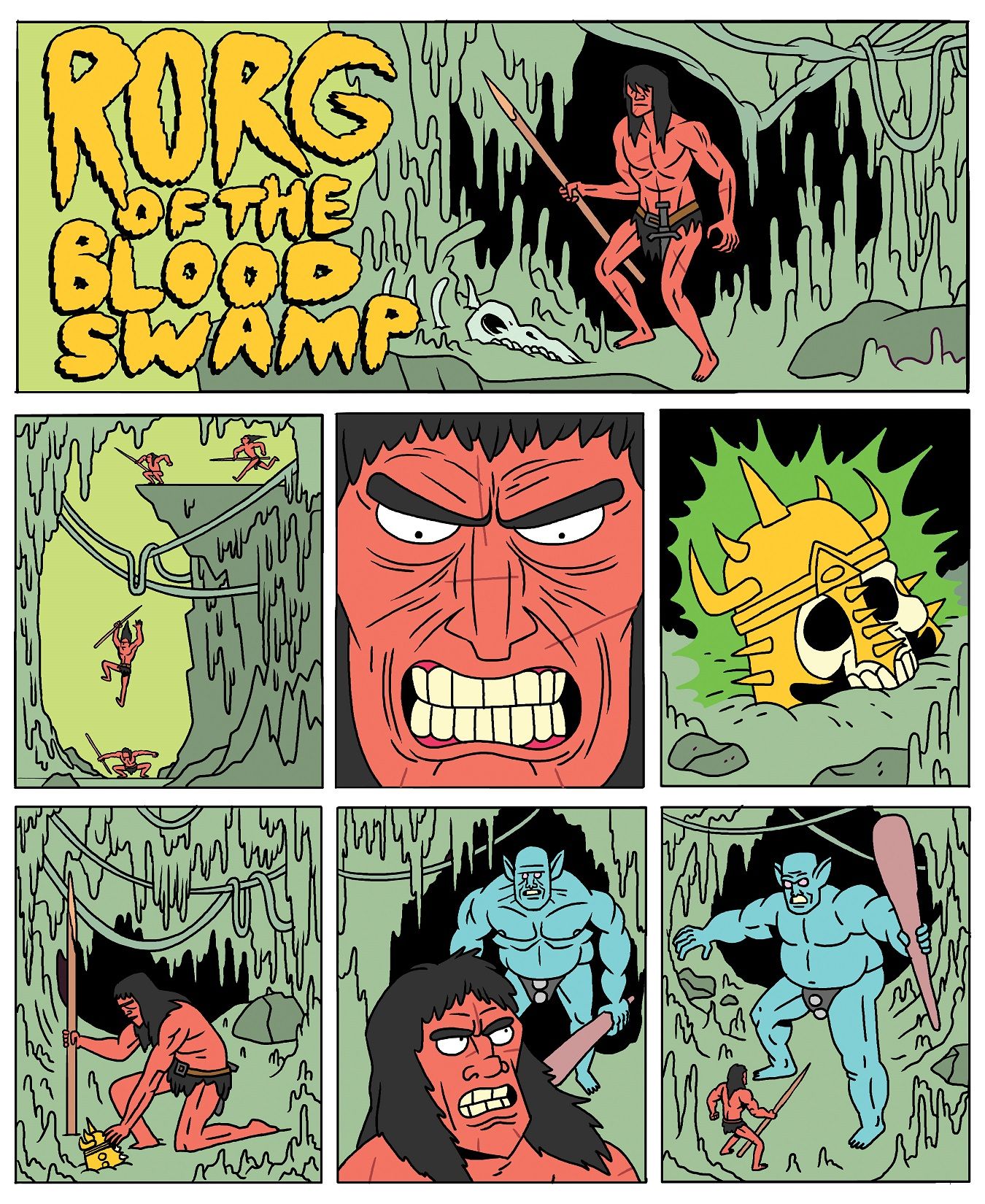 Rorg of the Blood Swamp by Pat Kain