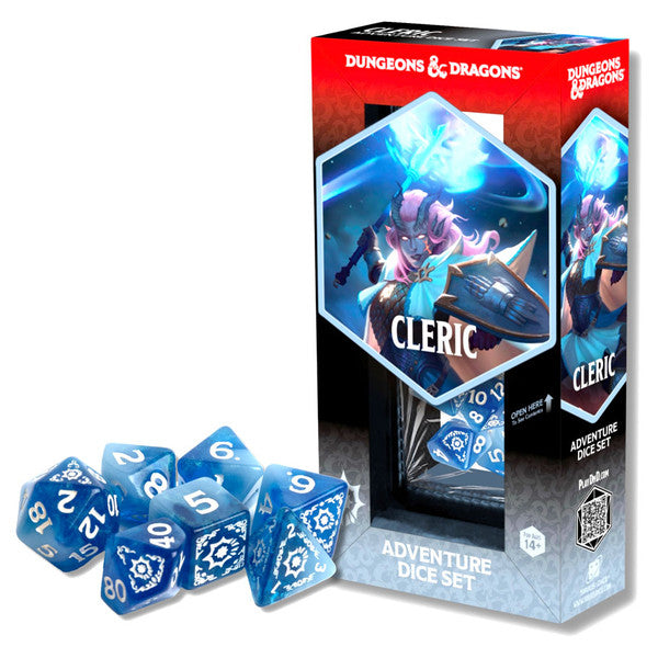 Dungeons & Dragons: Adventure Dice - Cleric White & Blue