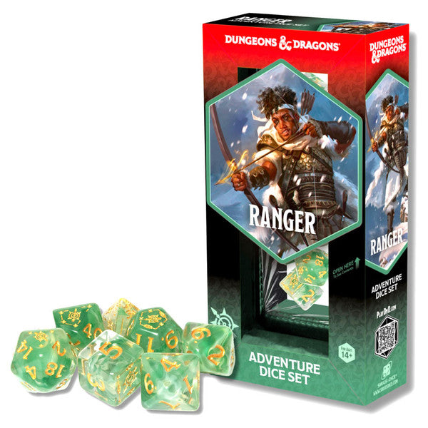 Dungeons & Dragons: Adventure Dice - Ranger Green/White