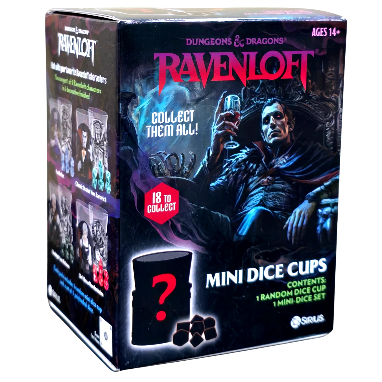 Sirius Dice: Dungeons & Dragons Ravenloft - Mini Dice Cups - Blind Box